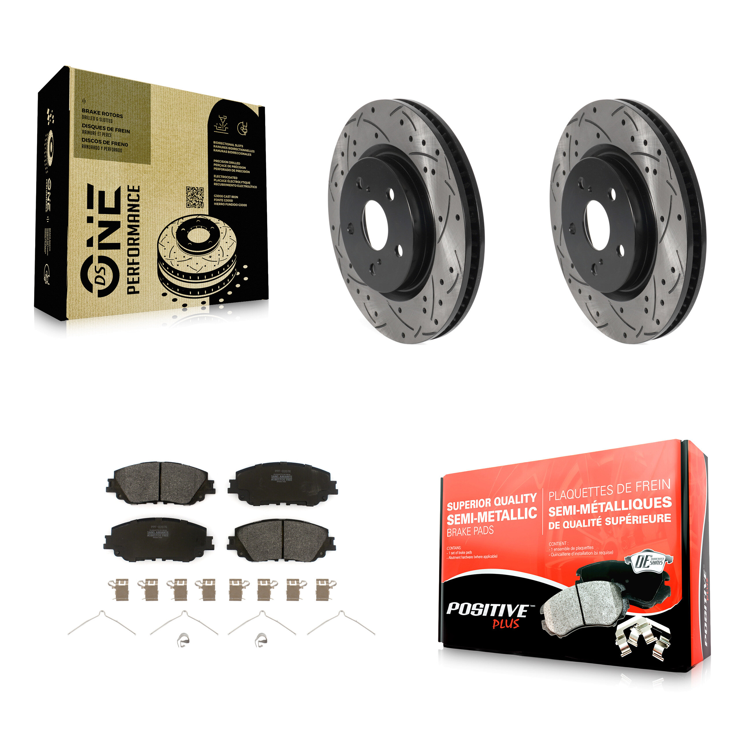 Transit Auto - KDF-100638 - Front Disc Brake Kits