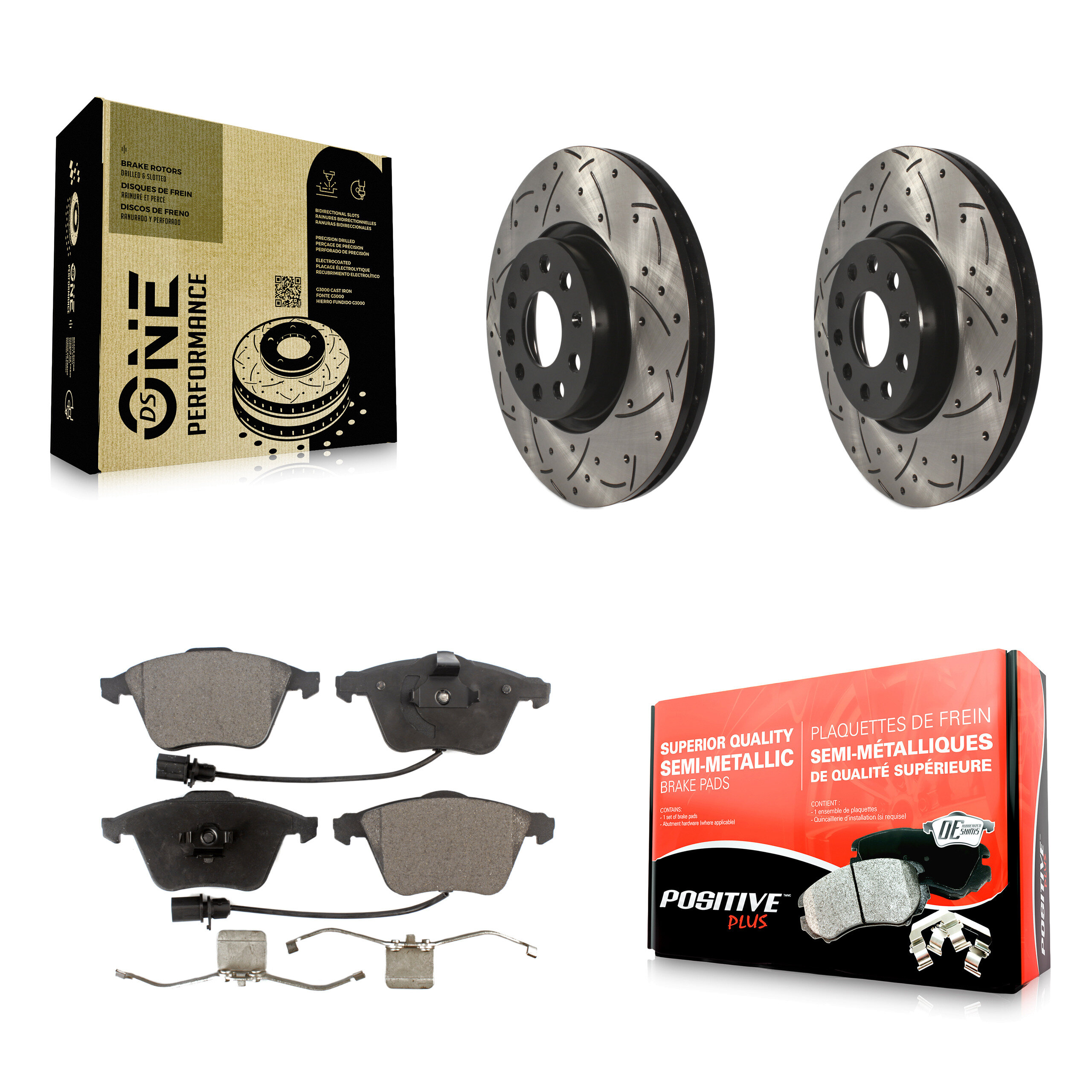 Transit Auto - KDF-100714 - Front Disc Brake Kits