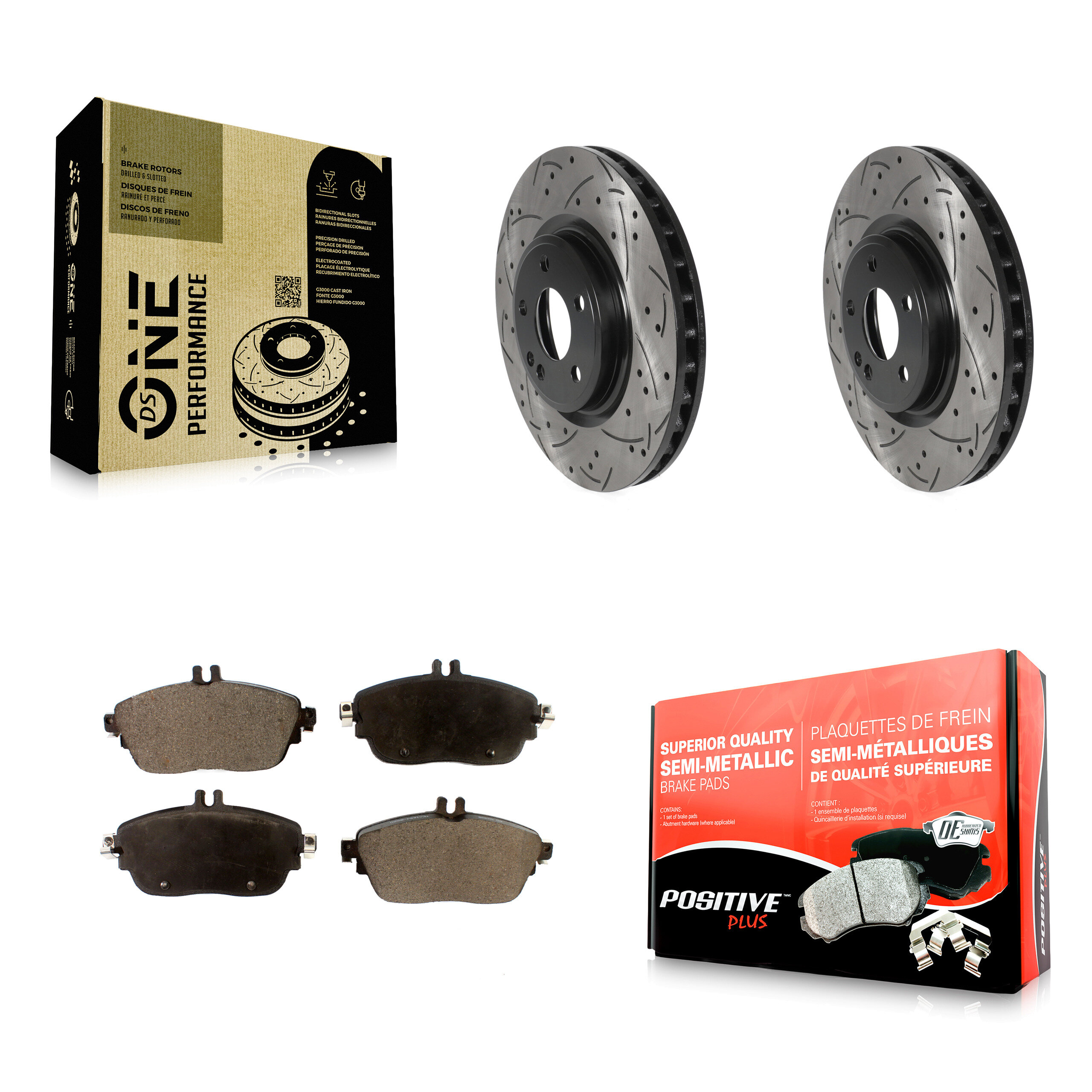 Transit Auto - KDF-100720 - Front Disc Brake Kits