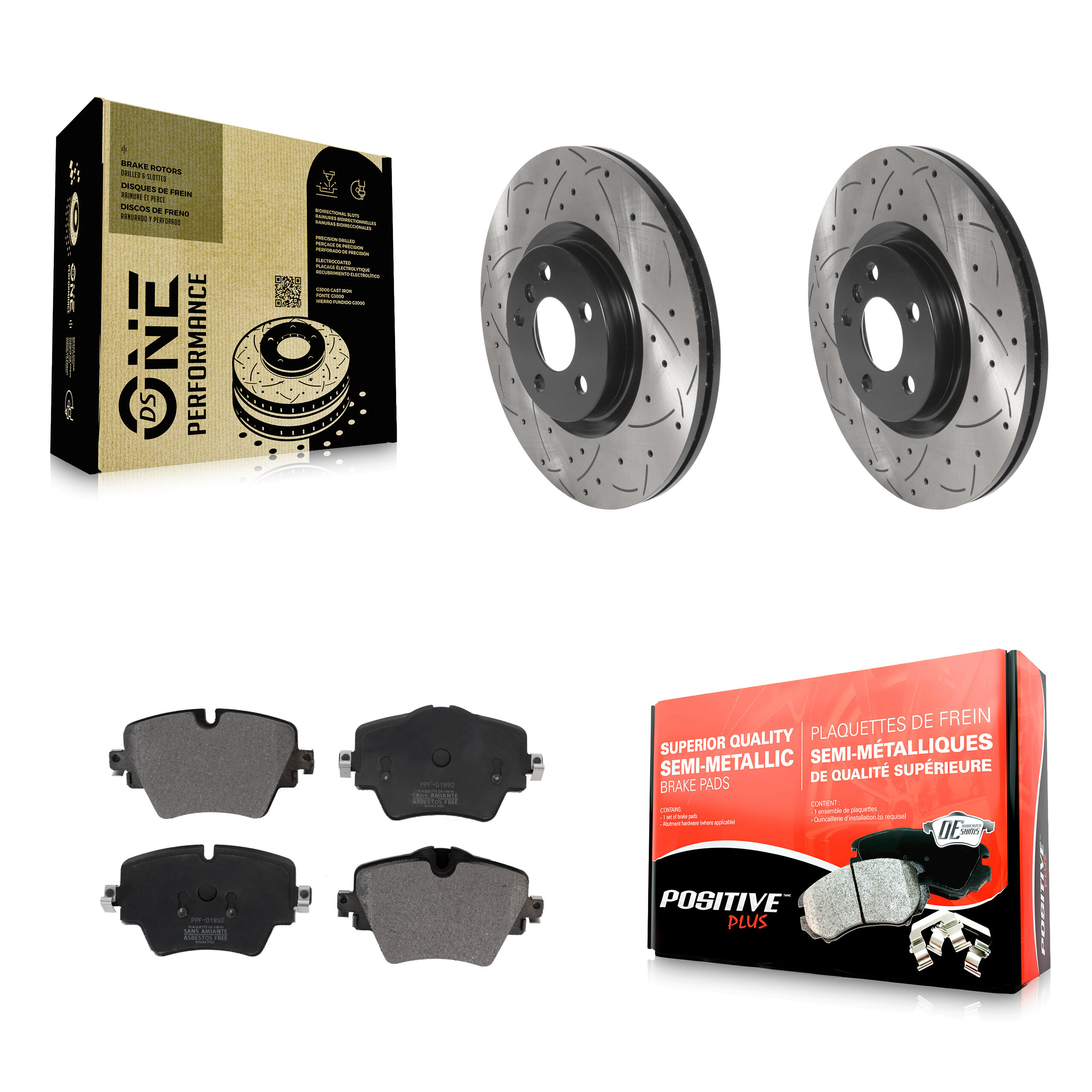 Transit Auto - KDF-100783 - Front Disc Brake Kits