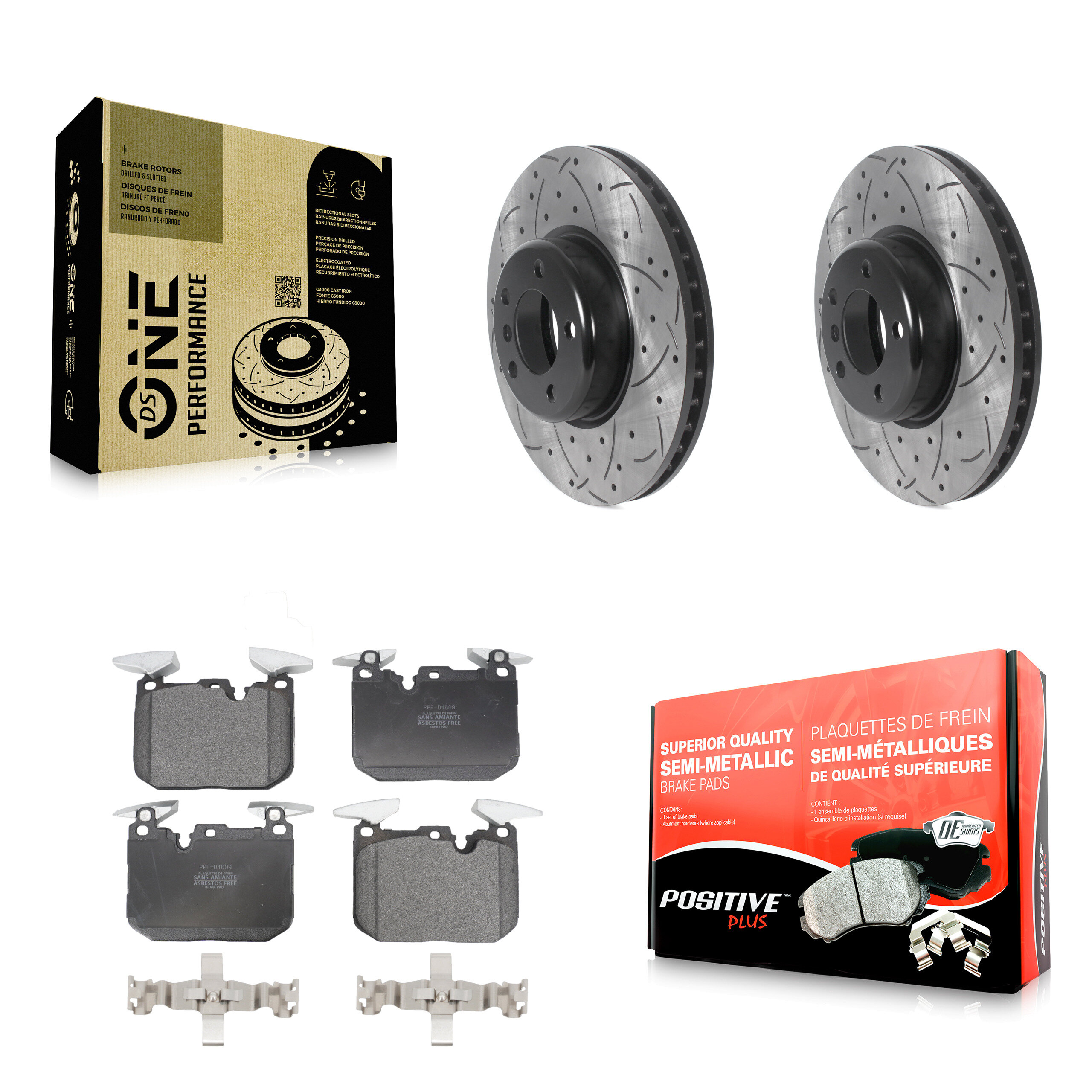 Transit Auto - KDF-100953 - Front Disc Brake Kits