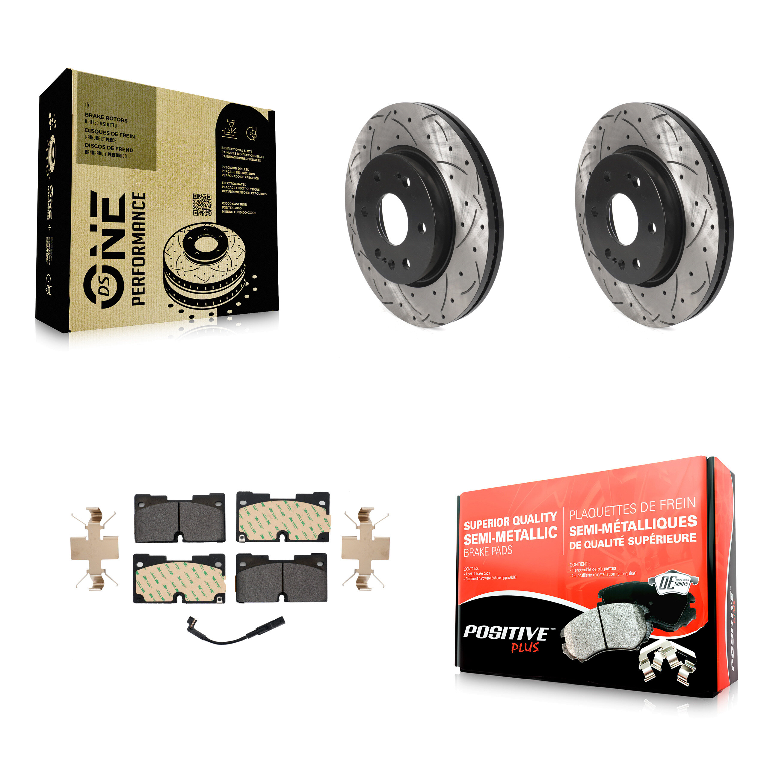 Transit Auto - KDF-101058 - Front Disc Brake Kits