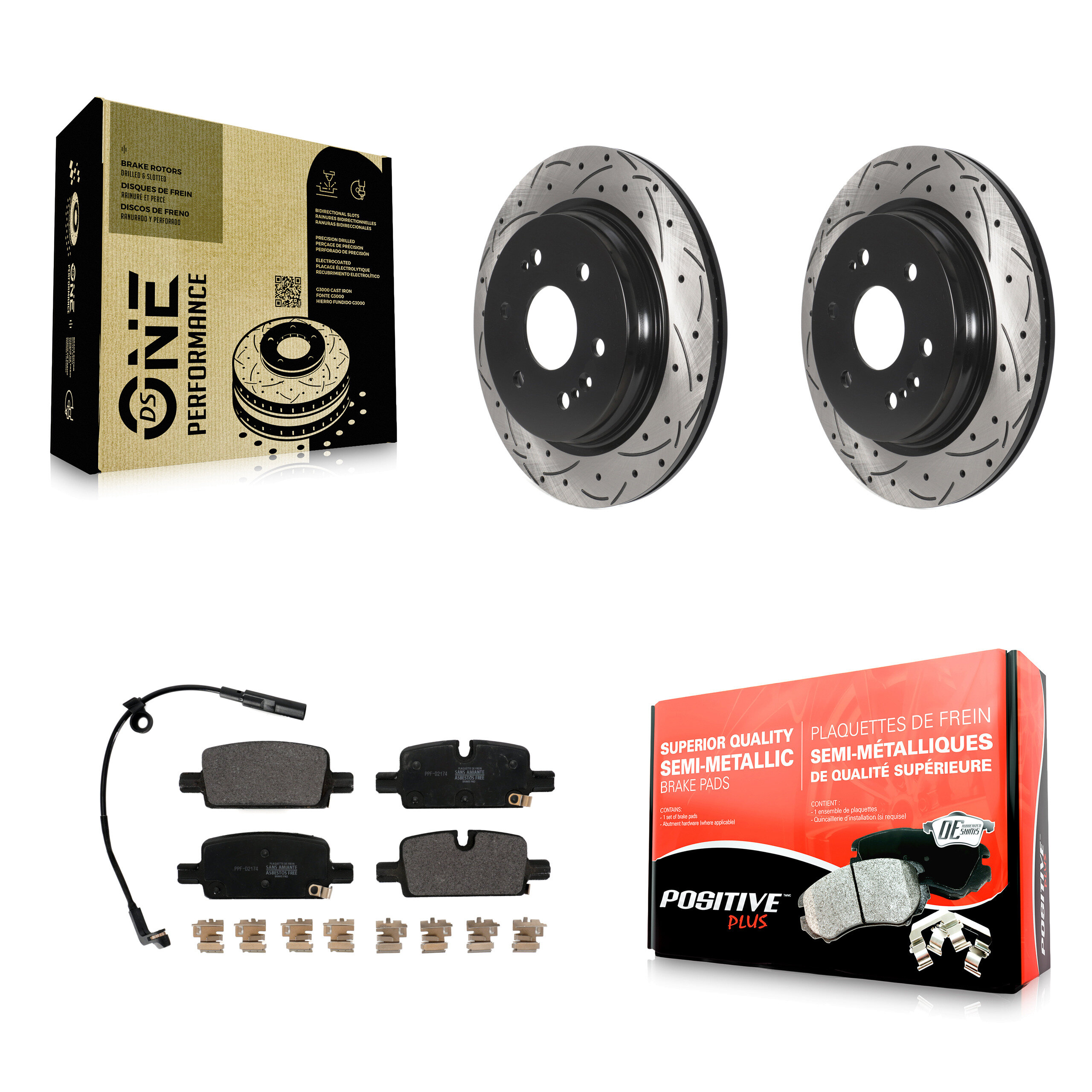 Transit Auto - KDF-101071 - Rear Disc Brake Kits