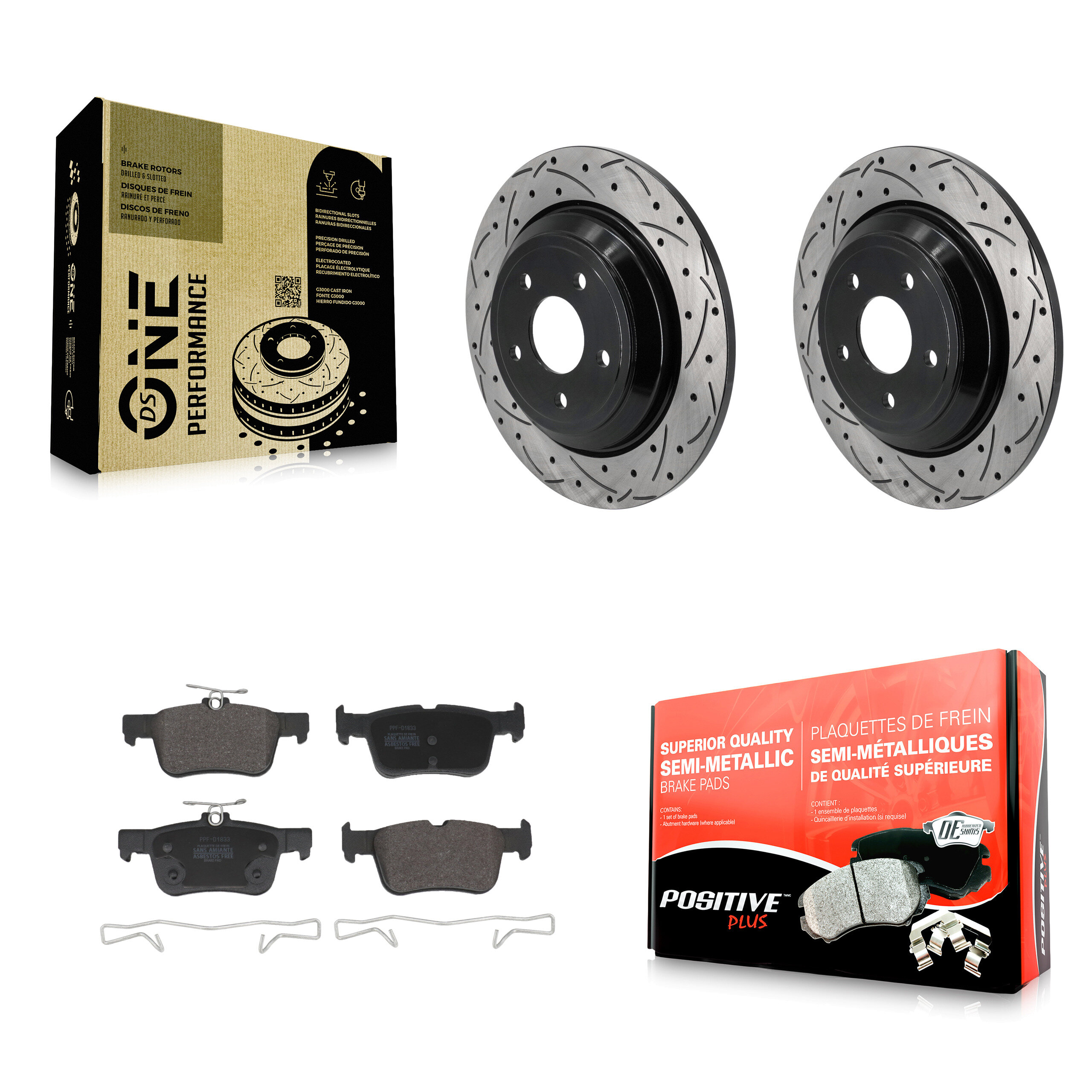 Transit Auto - KDF-101215 - Rear Disc Brake Kits