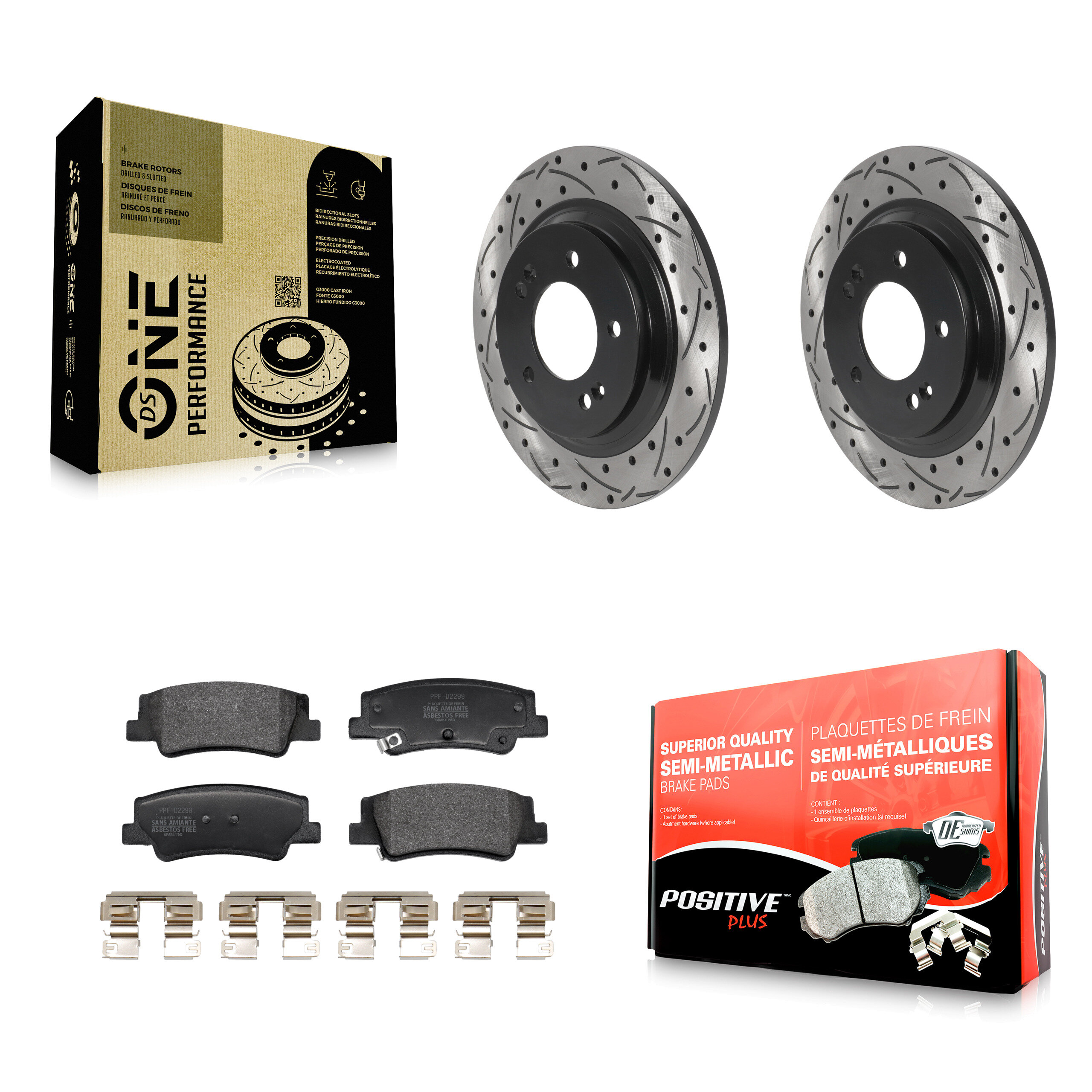 Transit Auto - KDF-101223 - Rear Disc Brake Kits
