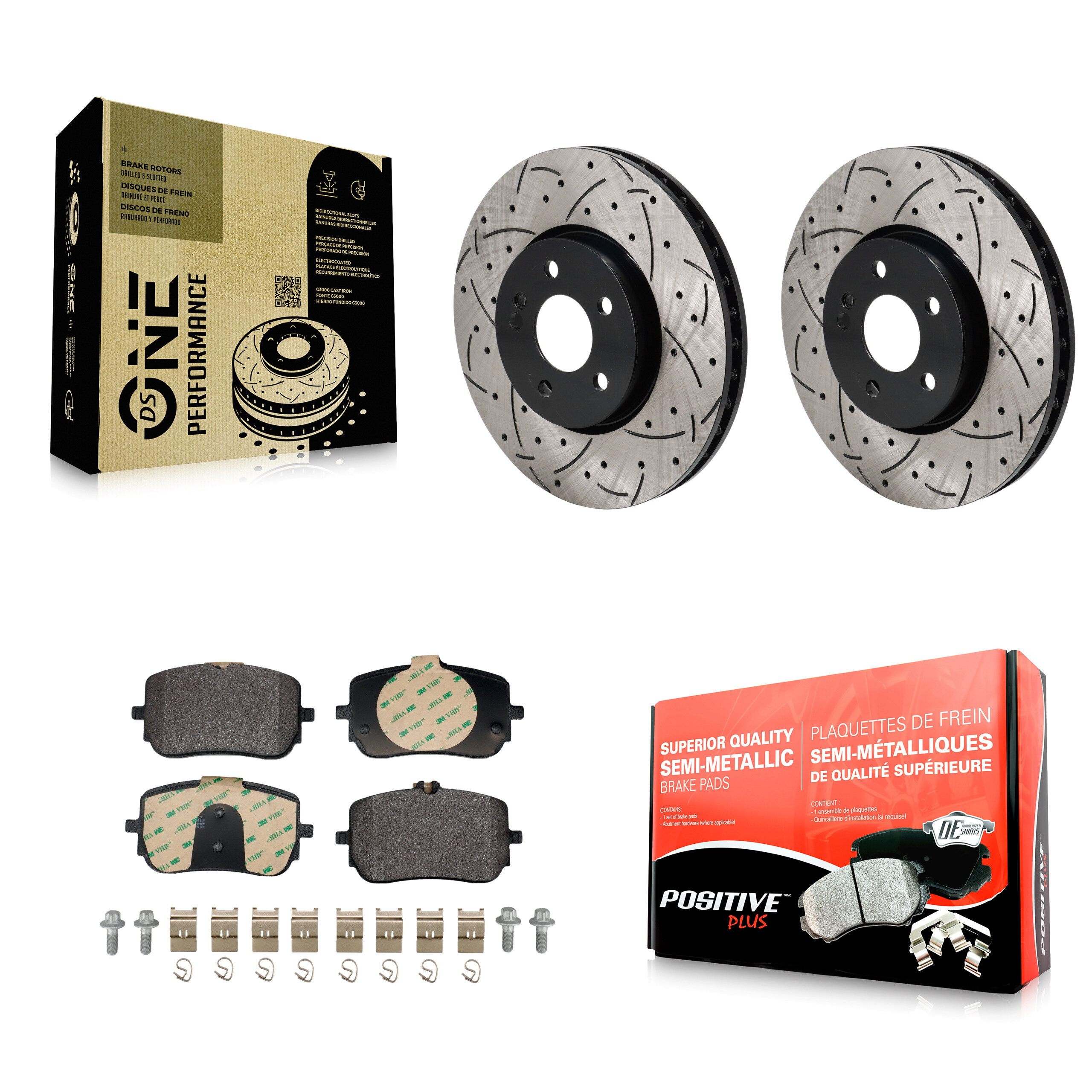 Transit Auto - KDF-101244 - Front Disc Brake Kits