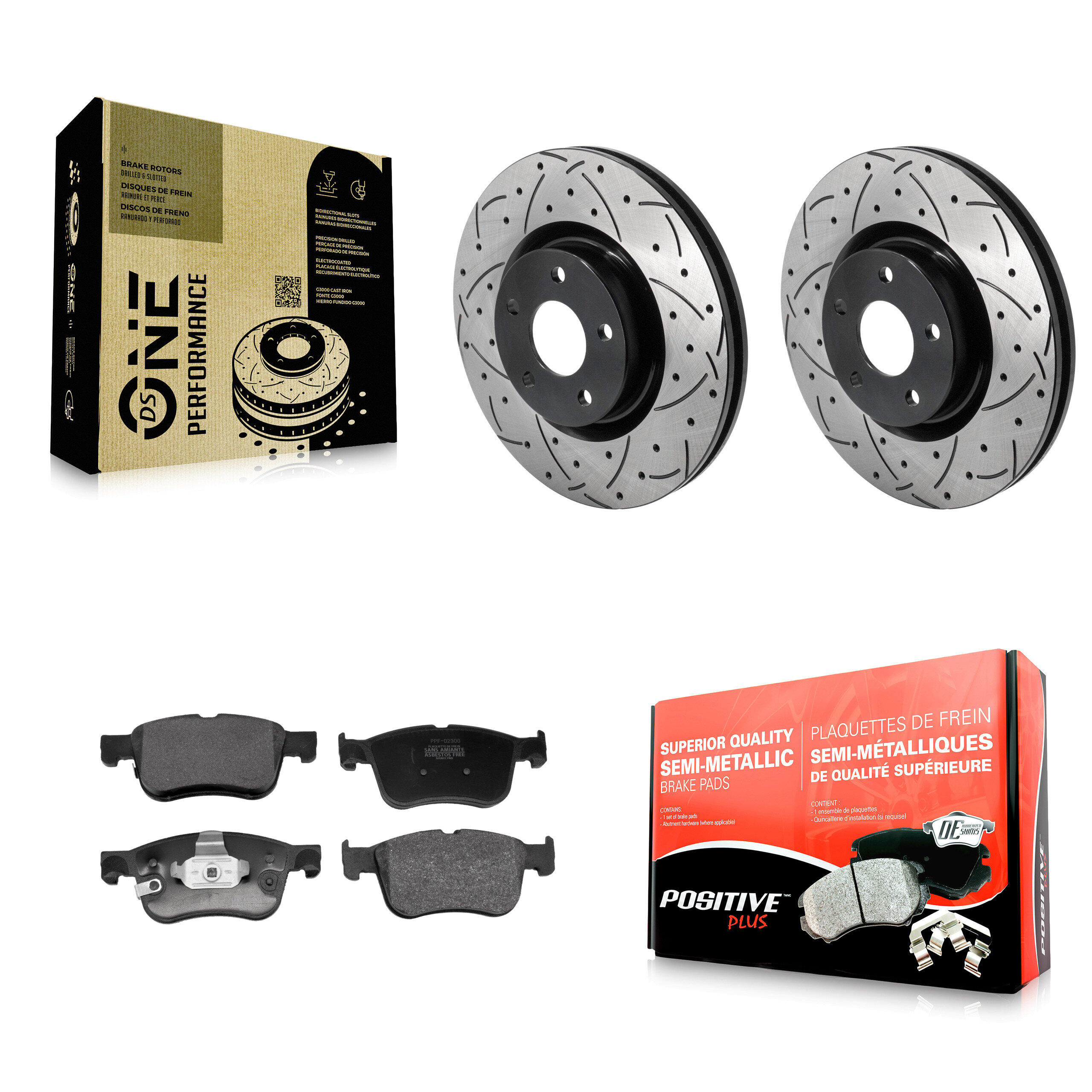 Transit Auto - KDF-101253 - Front Disc Brake Kits