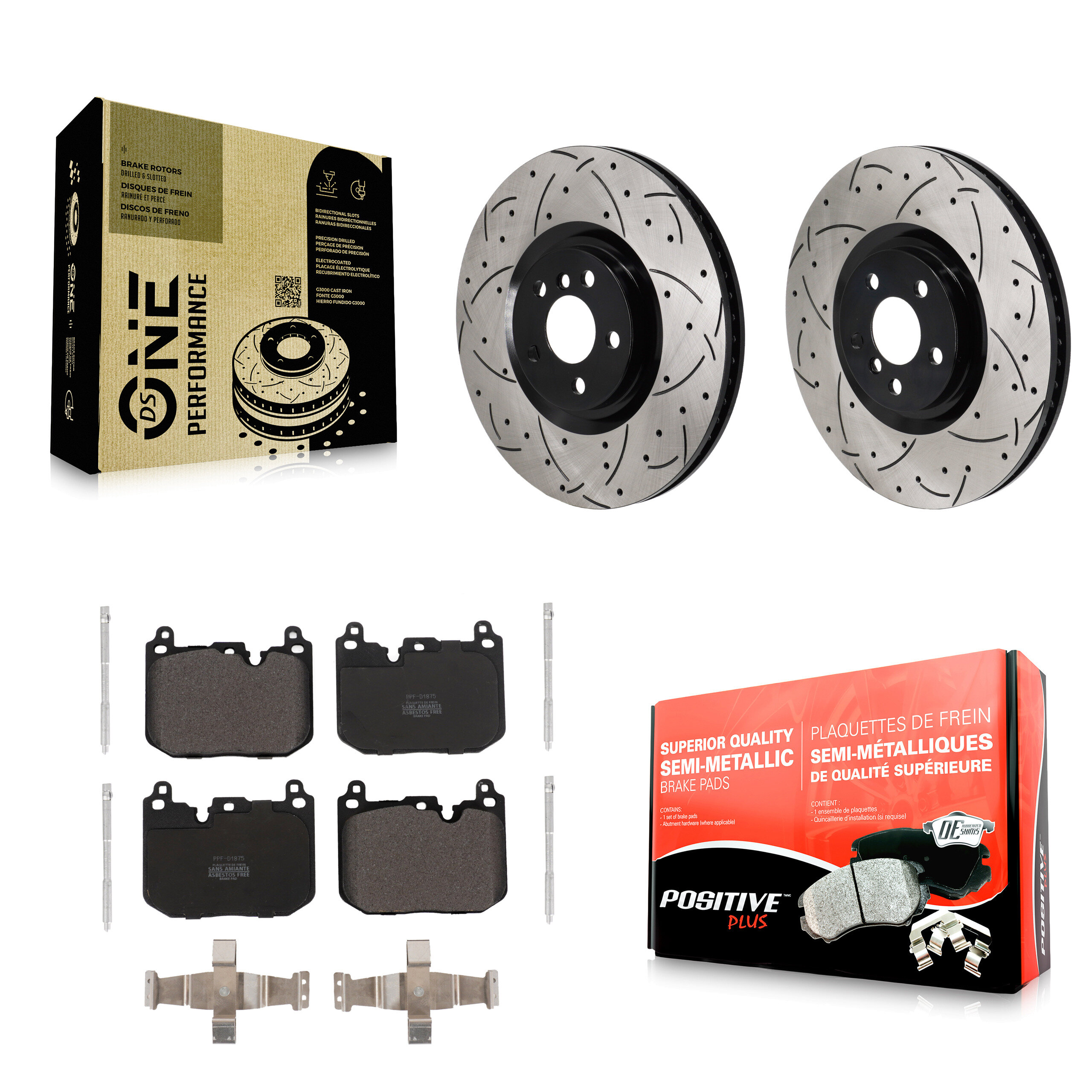Transit Auto - KDF-101338 - Front Disc Brake Kits