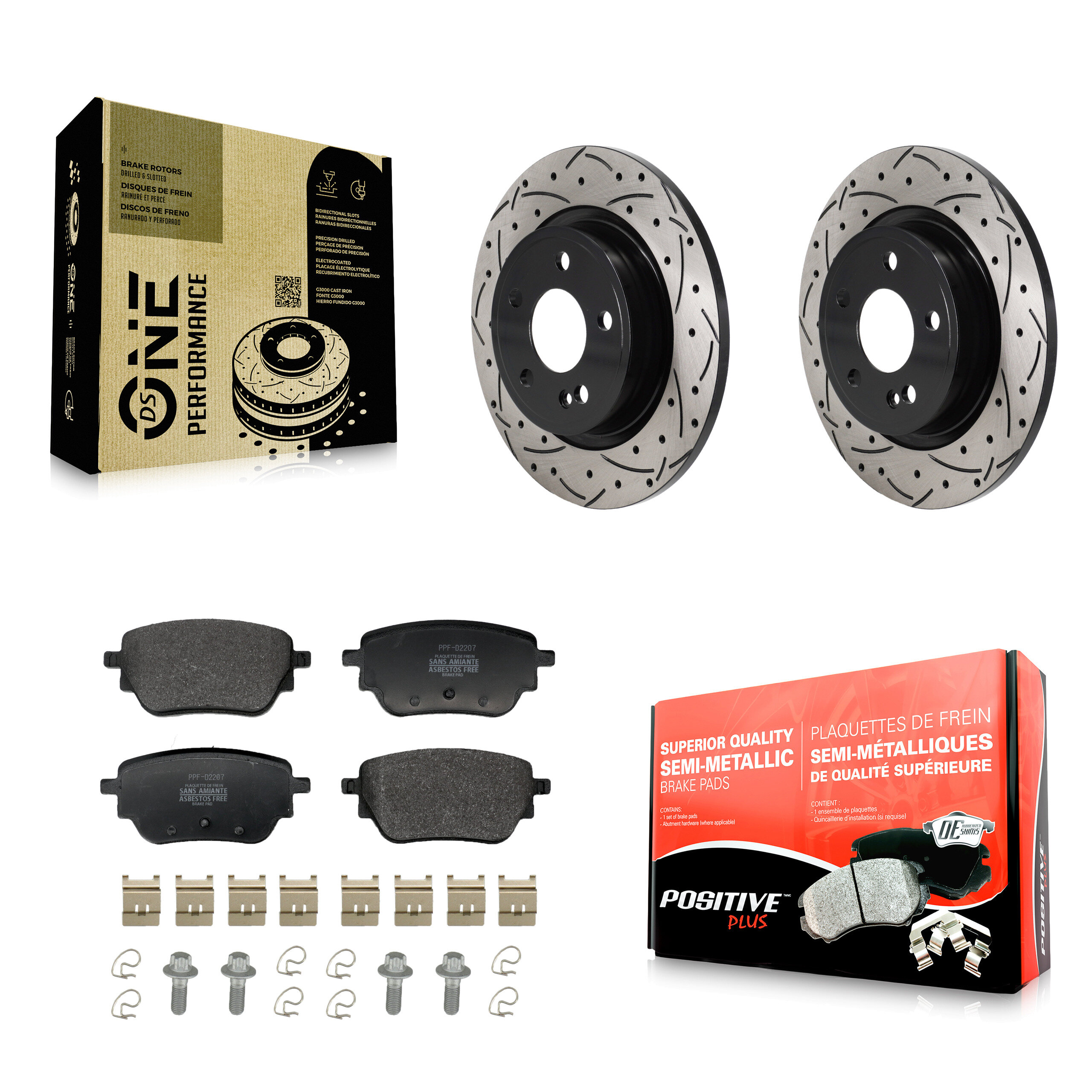 Transit Auto - KDF-101344 - Rear Disc Brake Kits