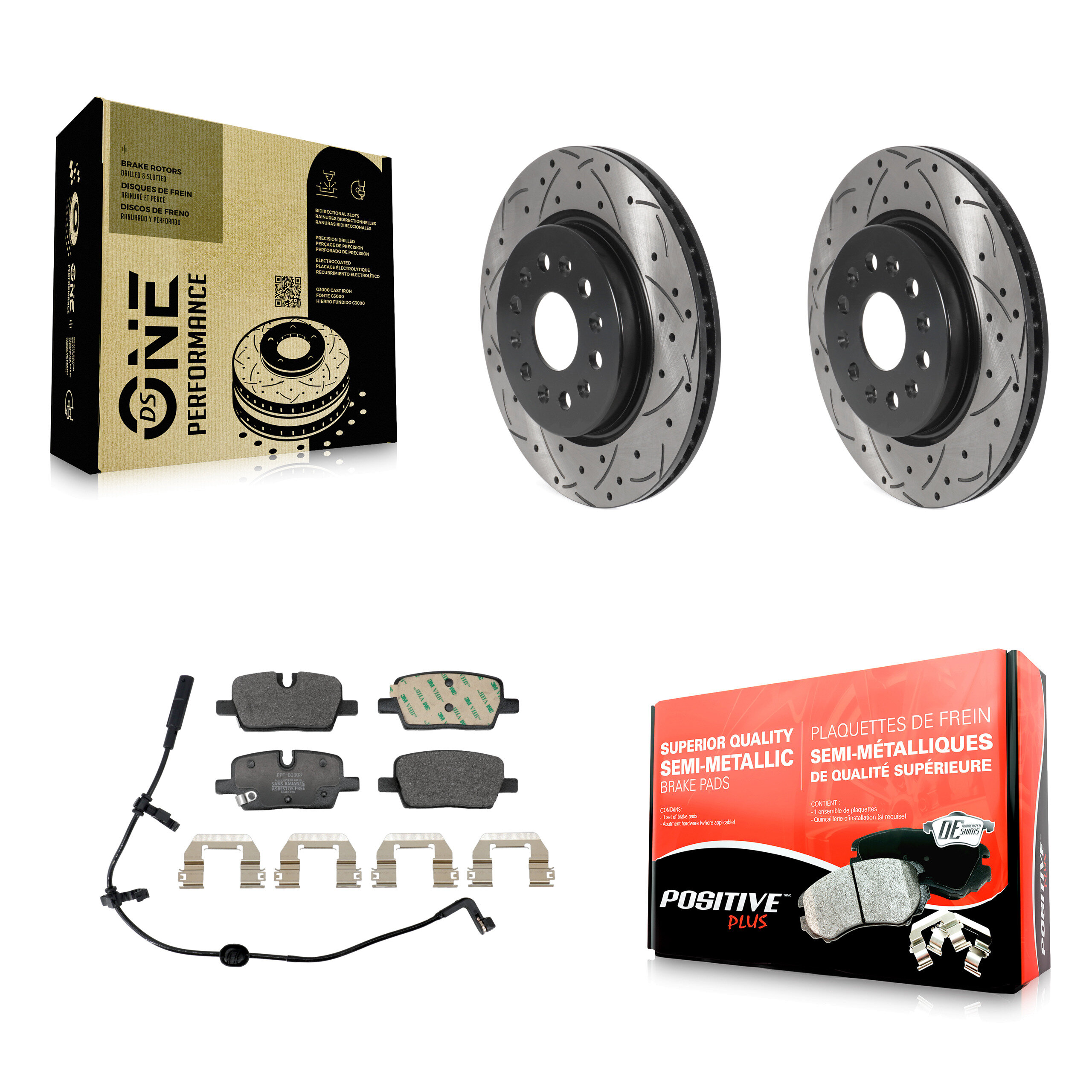 Transit Auto - KDF-101347 - Rear Disc Brake Kits