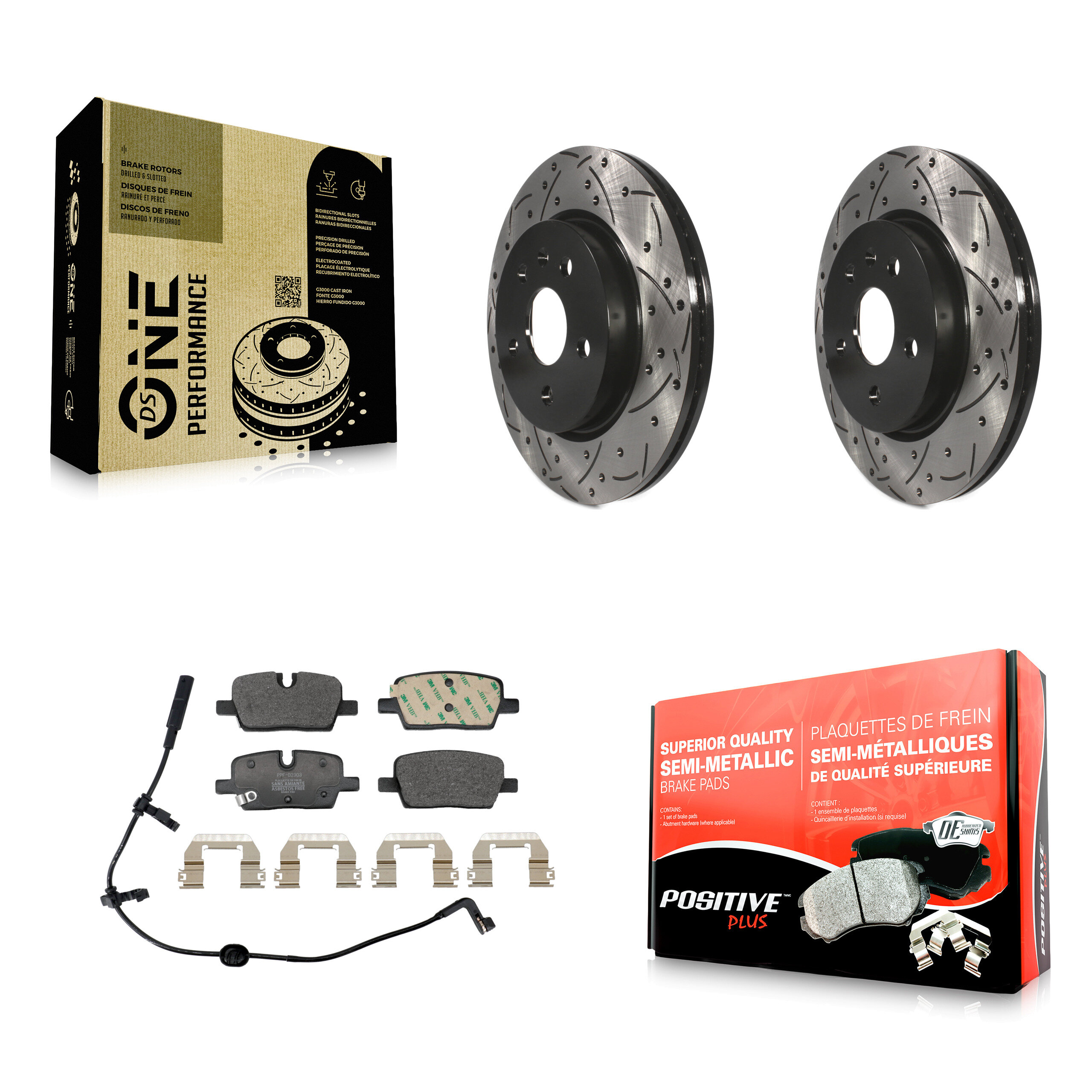 Transit Auto - KDF-101348 - Rear Disc Brake Kits