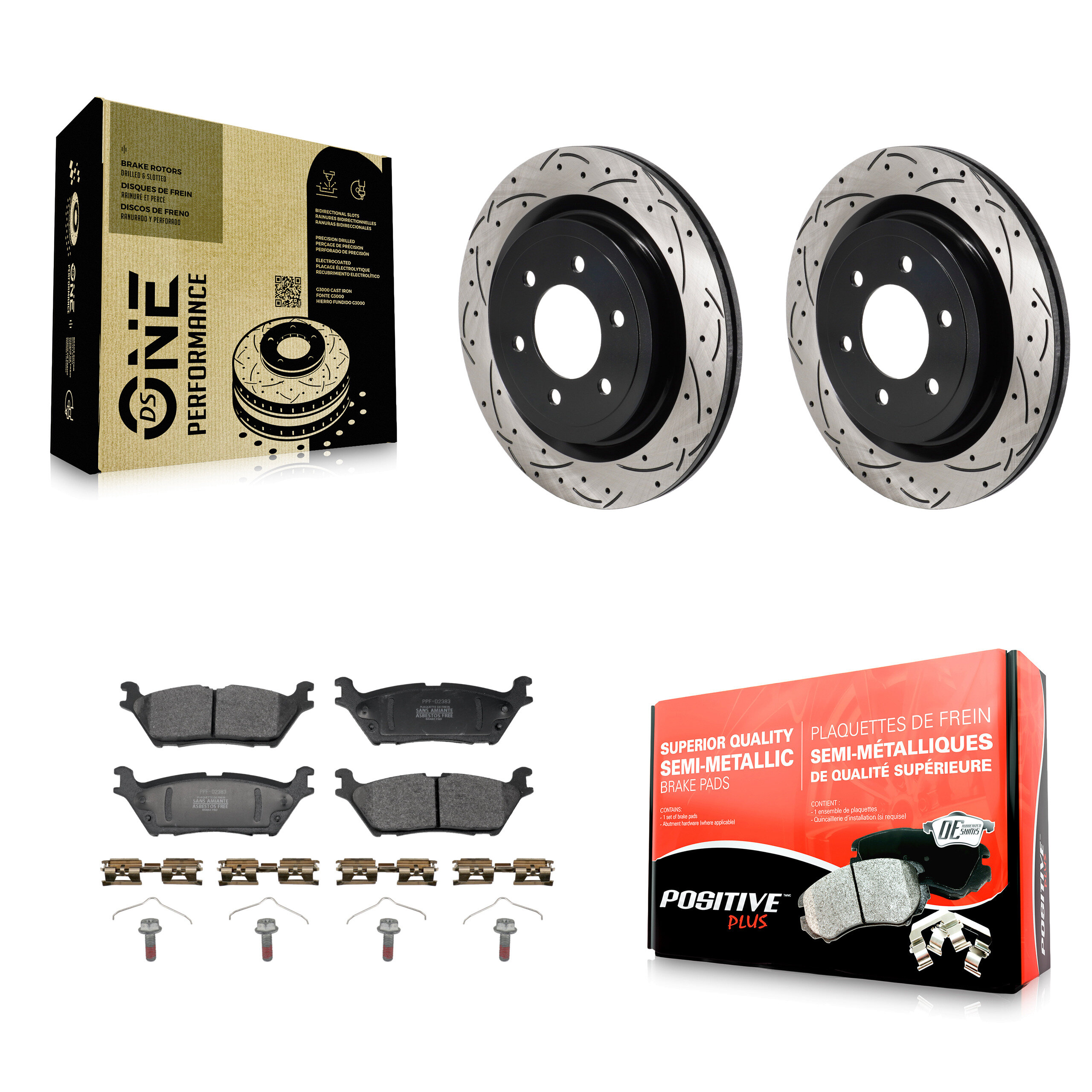 Transit Auto - KDF-101352 - Rear Disc Brake Kits
