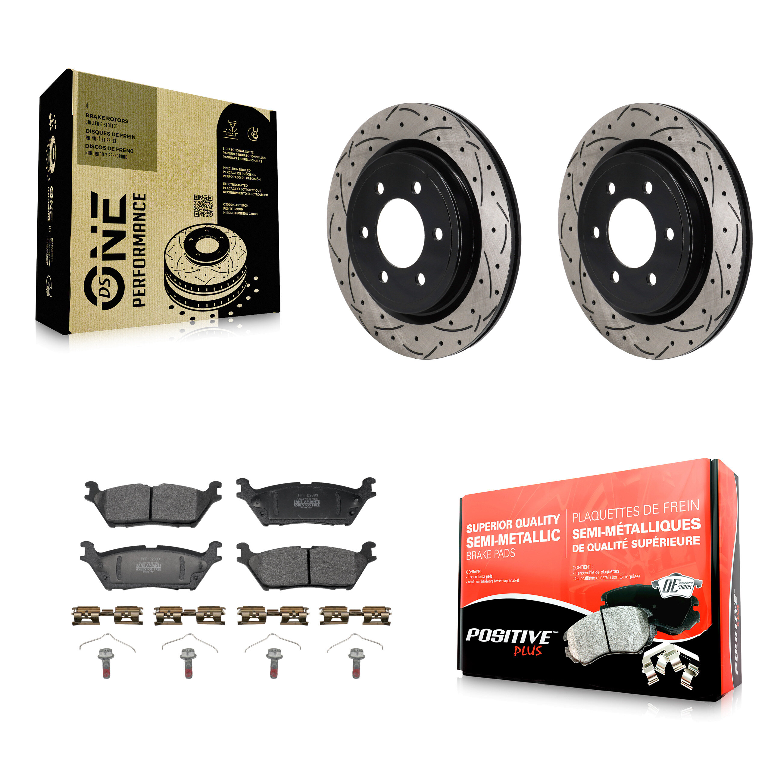 Transit Auto - KDF-101353 - Rear Disc Brake Kits