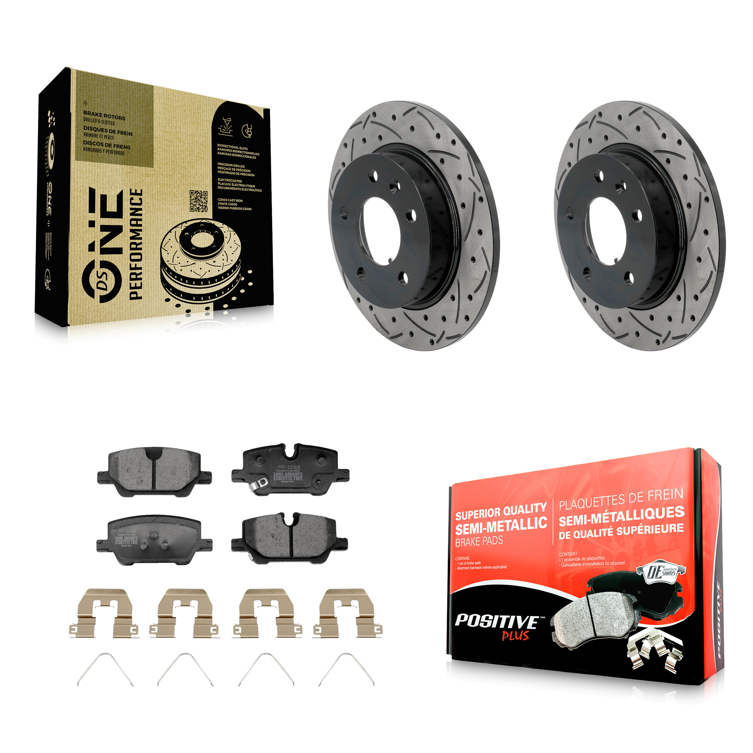 Transit Auto - KDF-101368 - Rear Disc Brake Kits