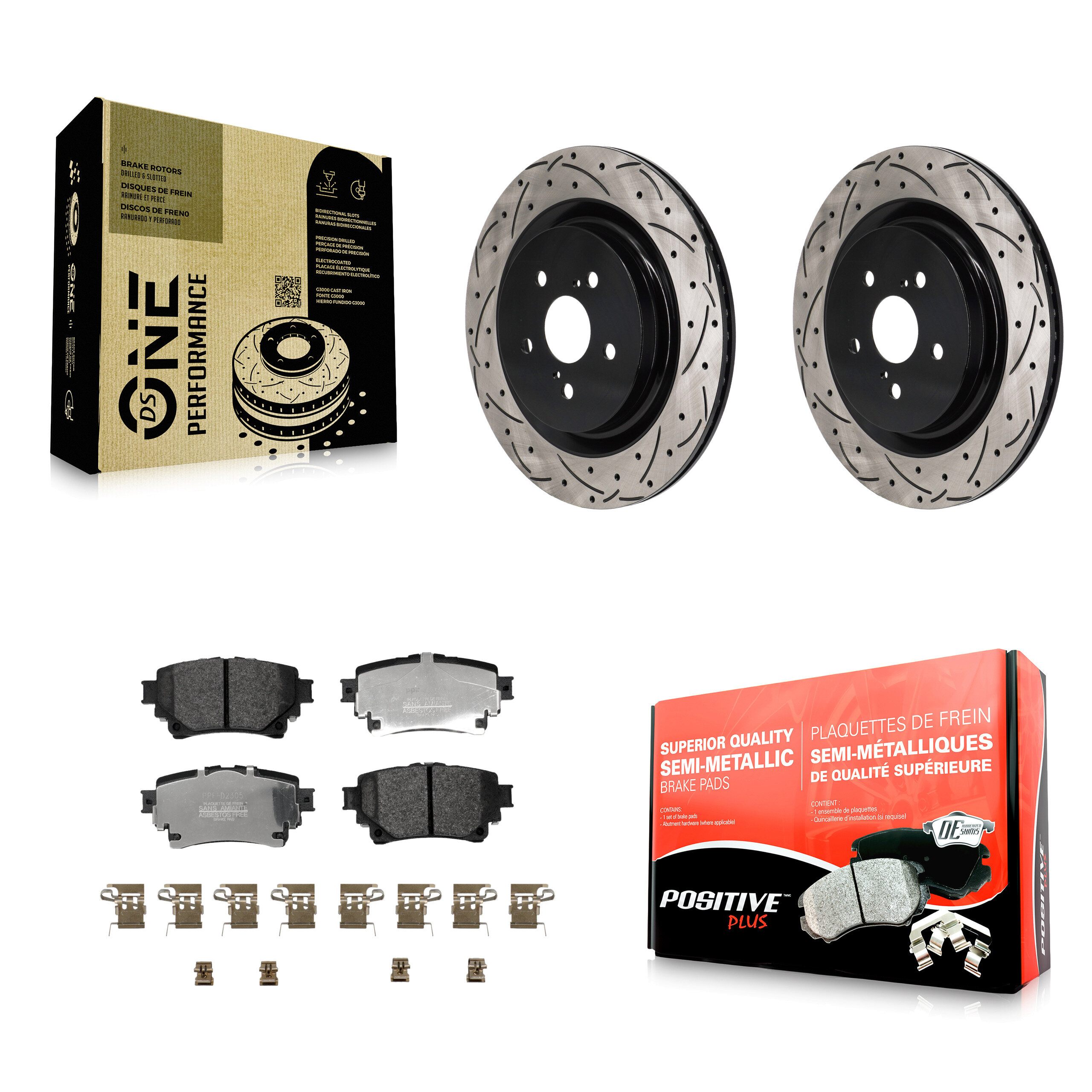 Transit Auto - KDF-101370 - Rear Disc Brake Kits