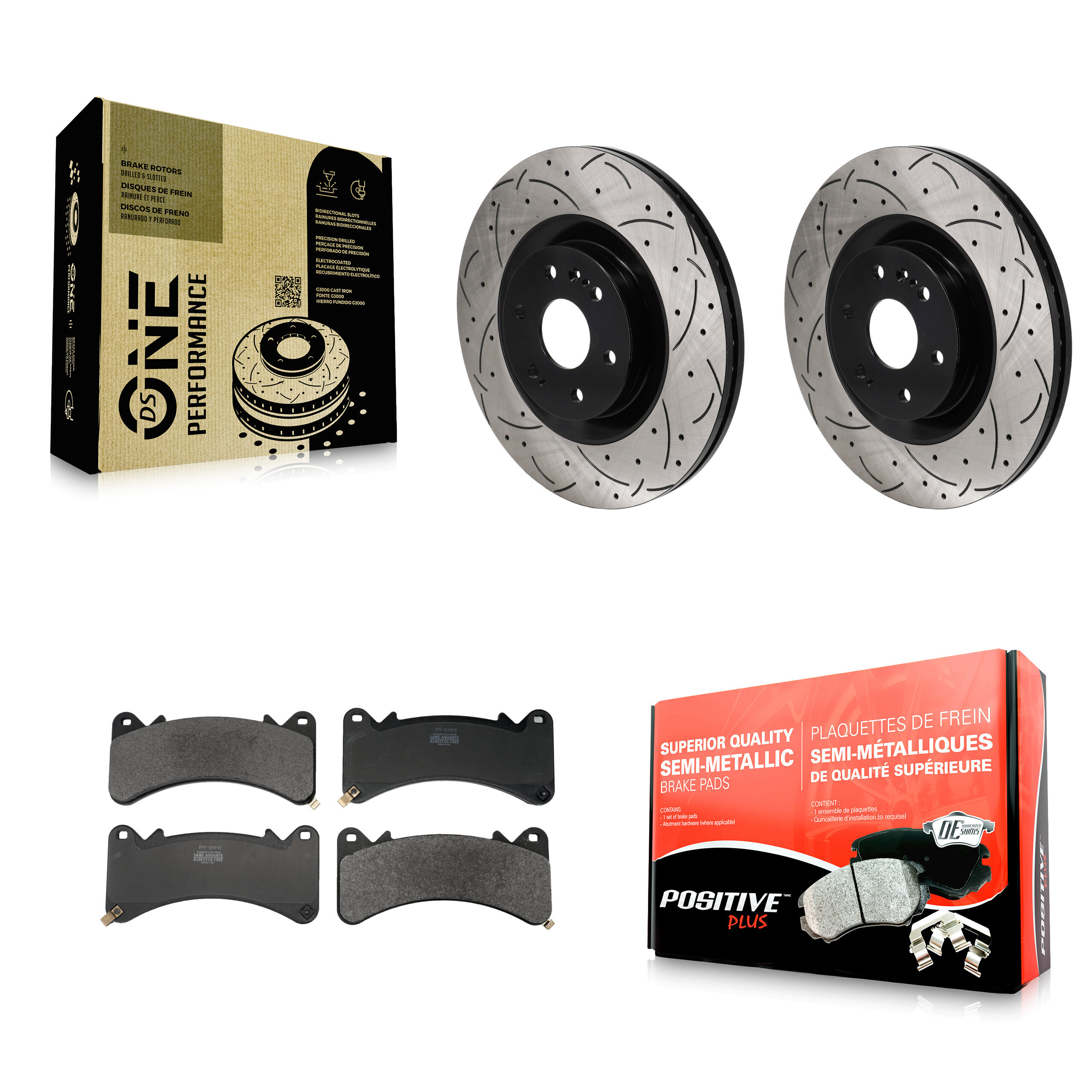 Transit Auto - KDF-101893 - Front Disc Brake Kits