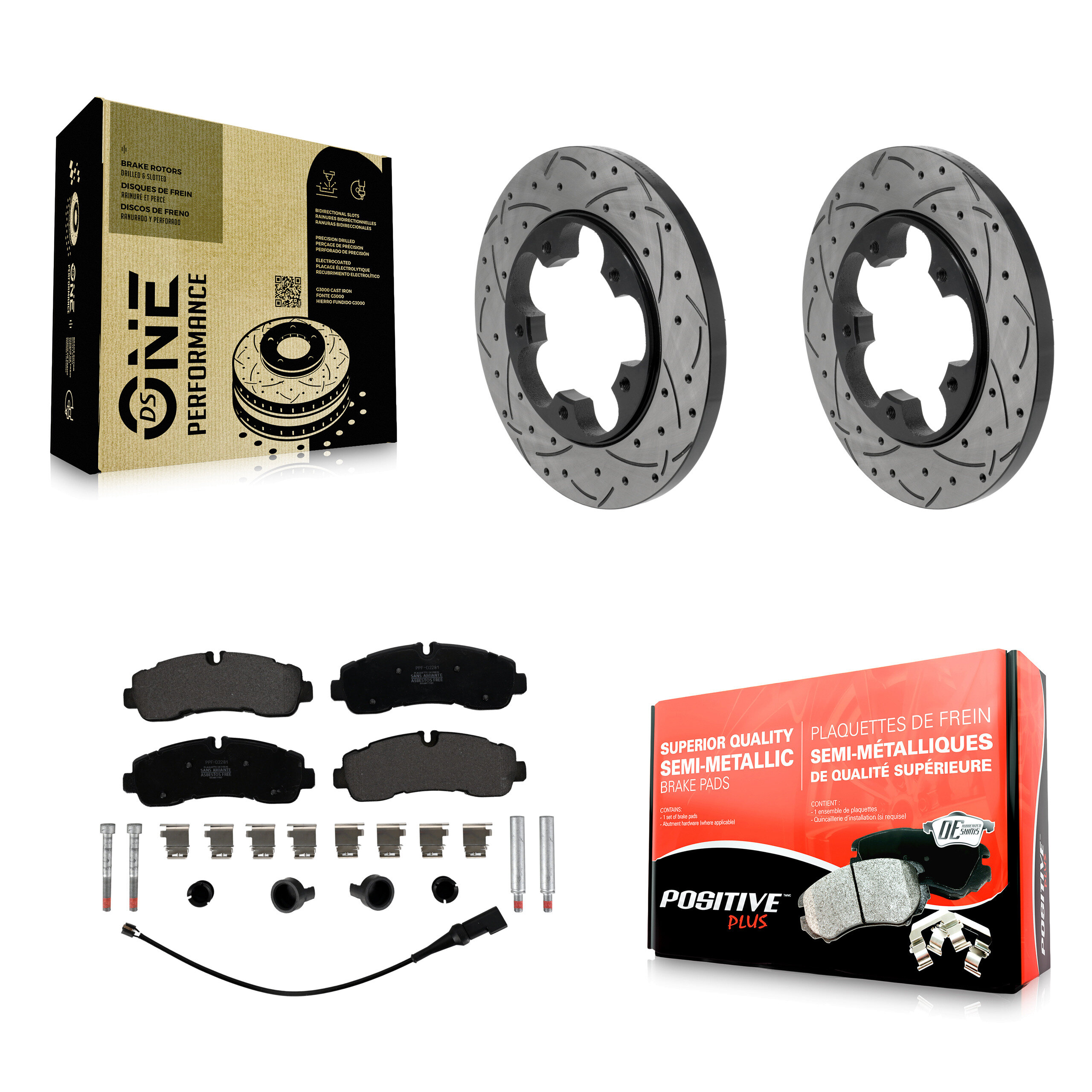 Transit Auto KDF-101968 Disc Brake Kit for 2020-2021 Ford Transit-350 - Rear