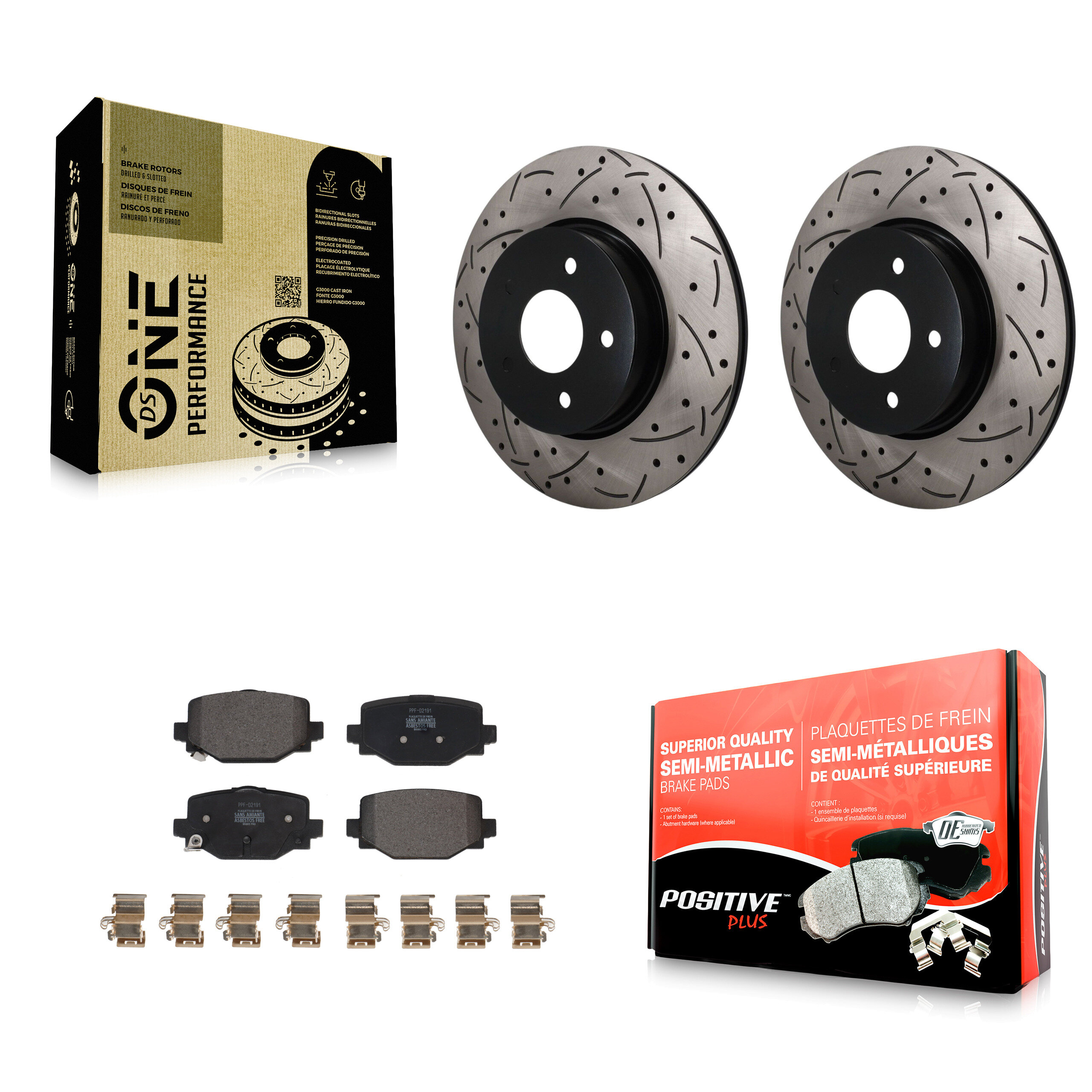 Transit Auto - KDF-102007 - Rear Disc Brake Kits