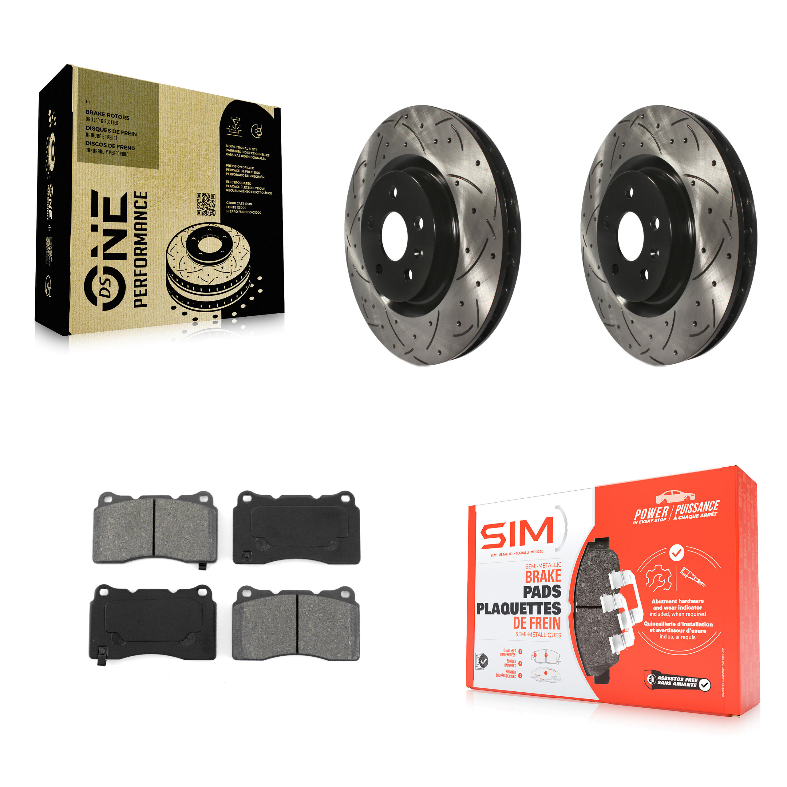 Transit Auto - KDS-100006 - Front Disc Brake Kits