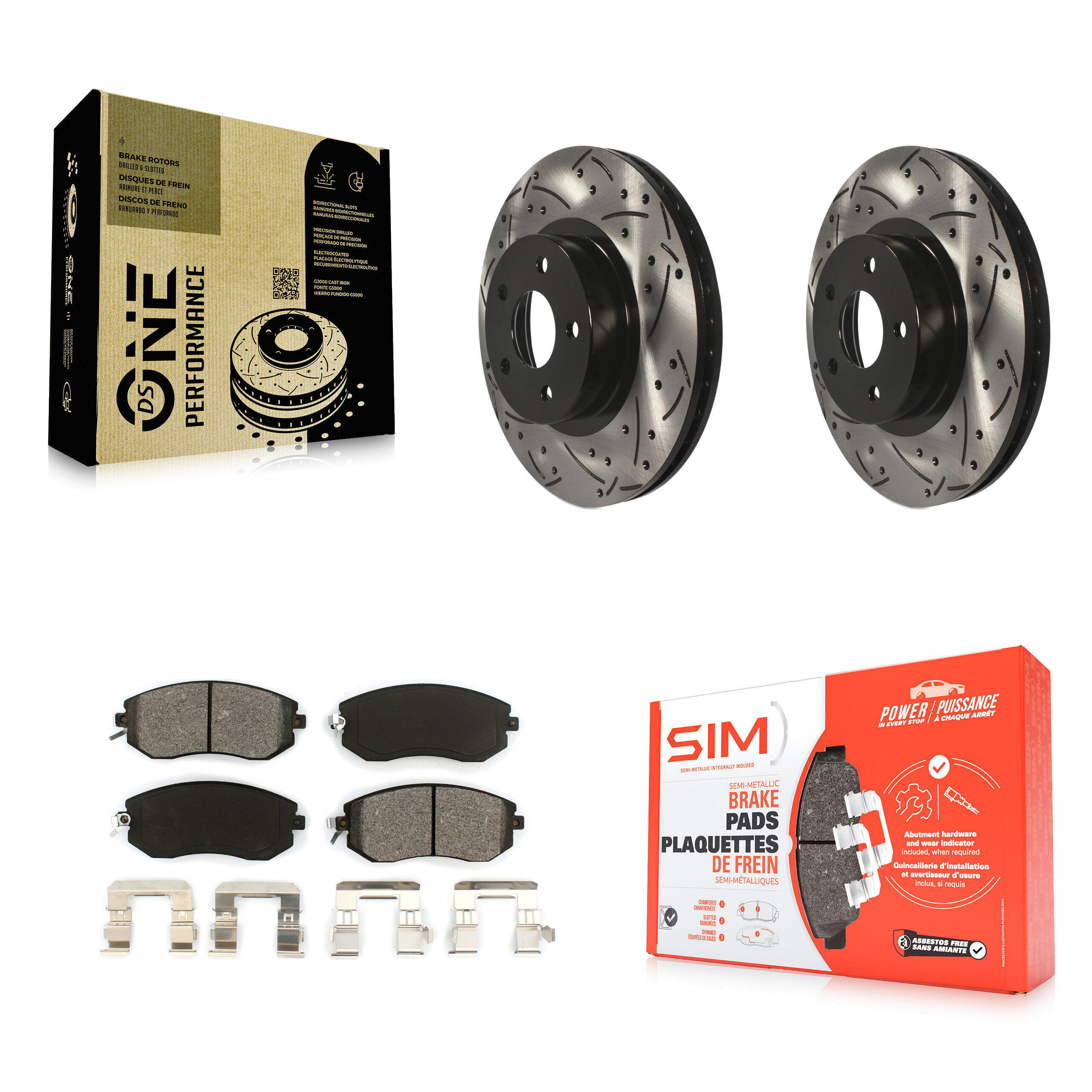 Transit Auto - KDS-100048 - Front Disc Brake Kits