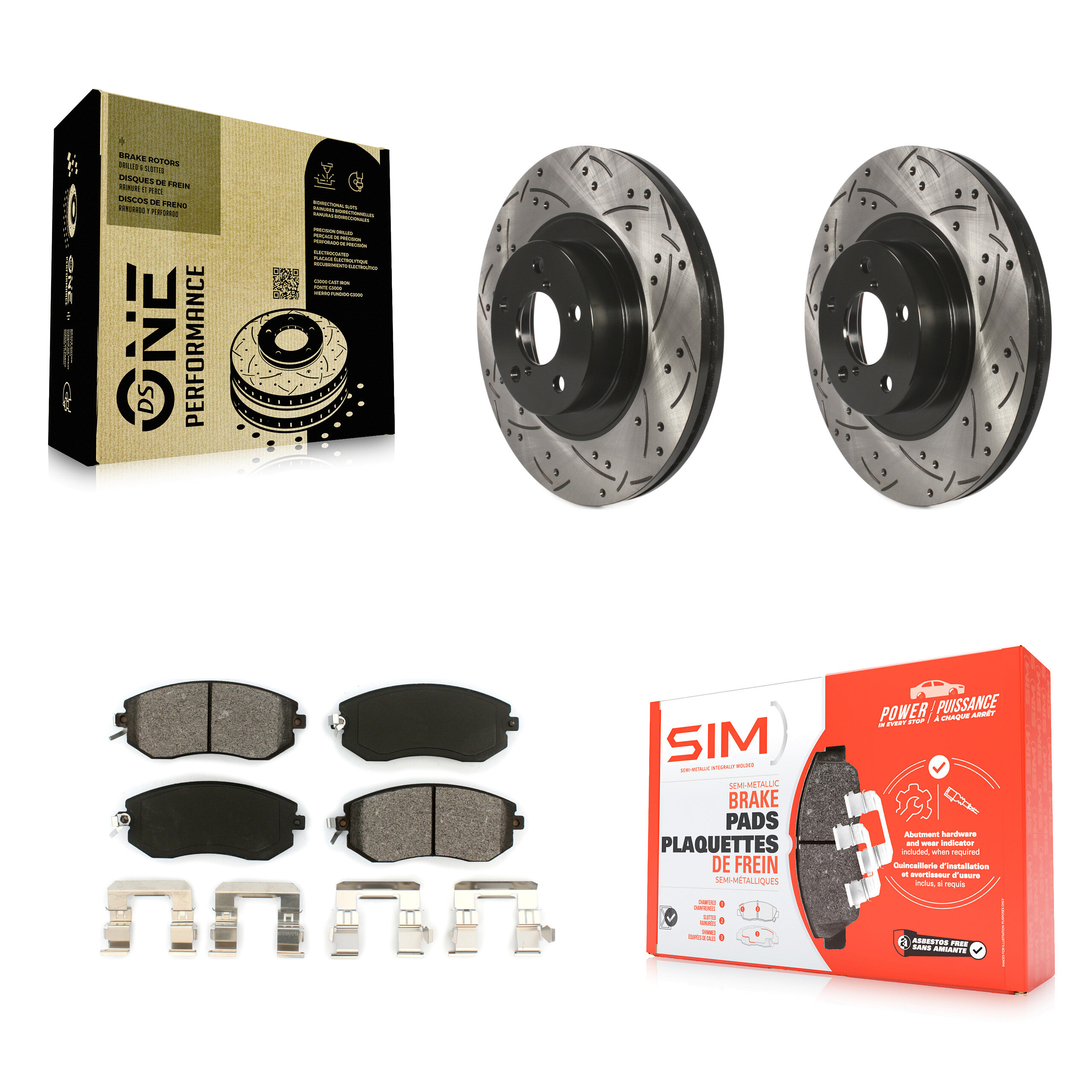 Transit Auto - KDS-100066 - Front Disc Brake Kits