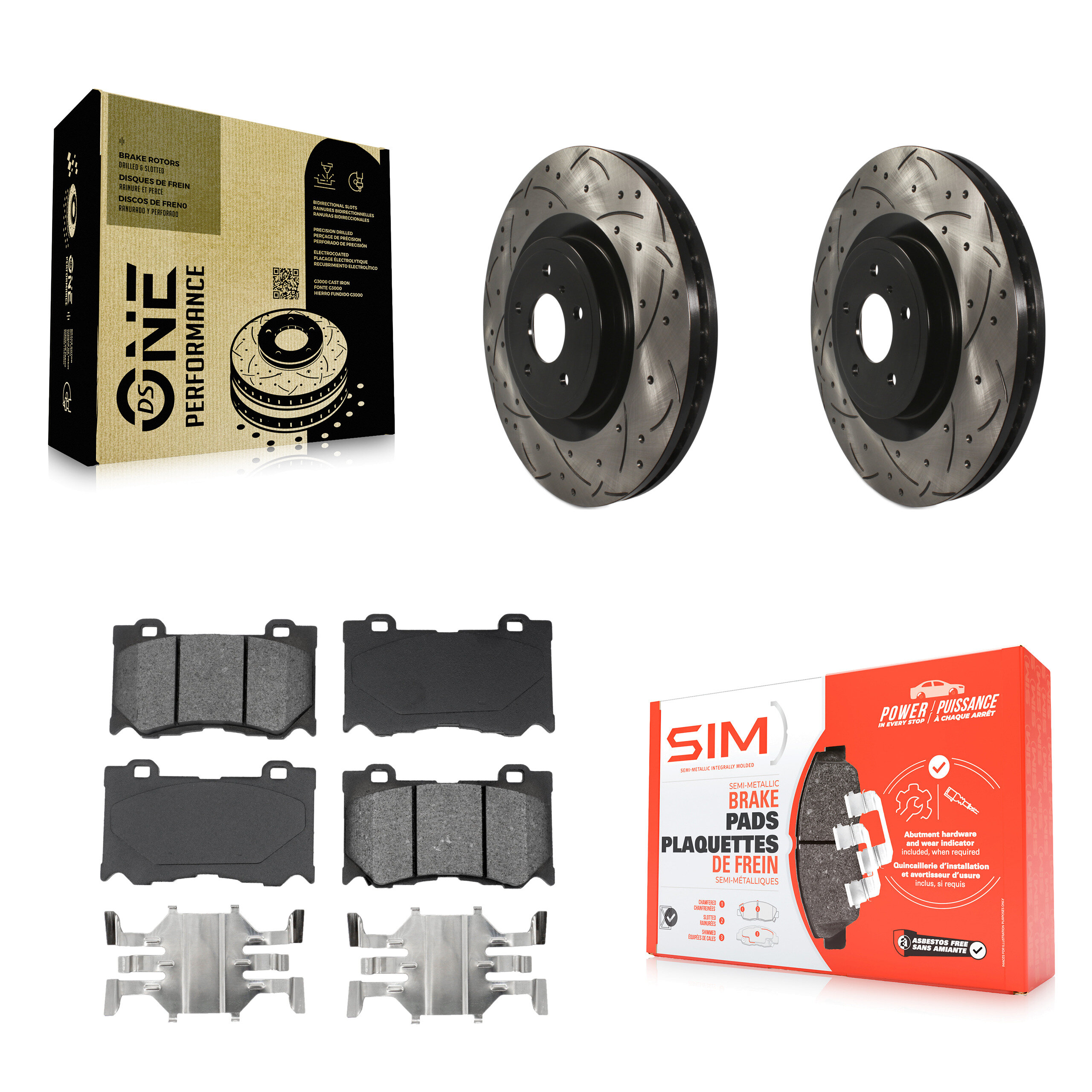 Transit Auto - KDS-100114 - Front Disc Brake Kits