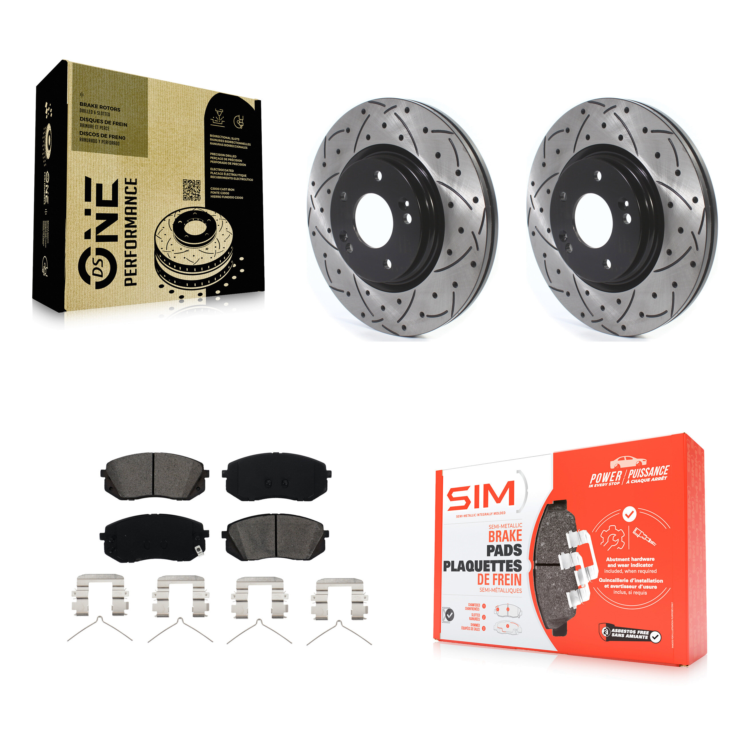 Transit Auto - KDS-100567 - Front Disc Brake Kits