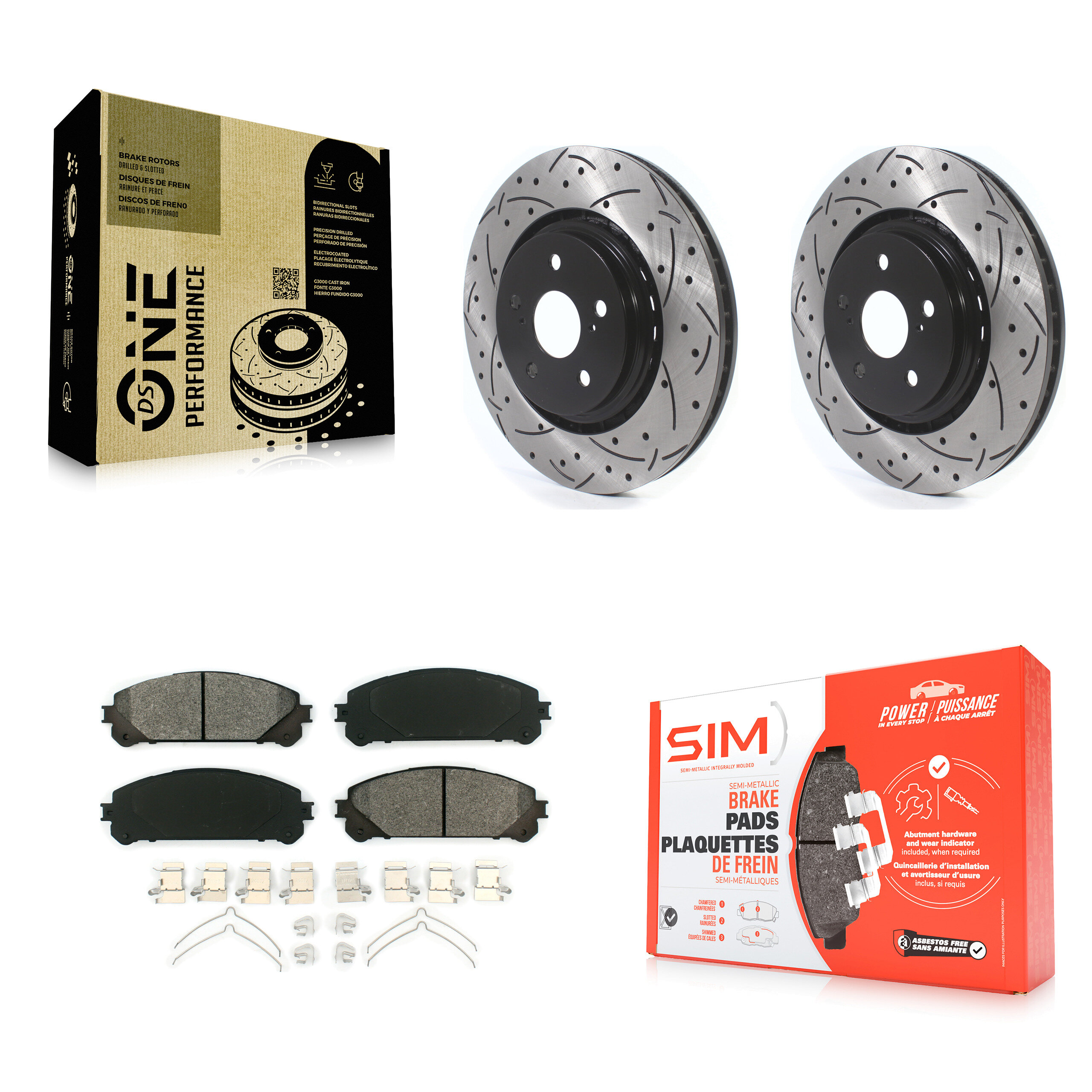 Transit Auto - KDS-100570 - Front Disc Brake Kits