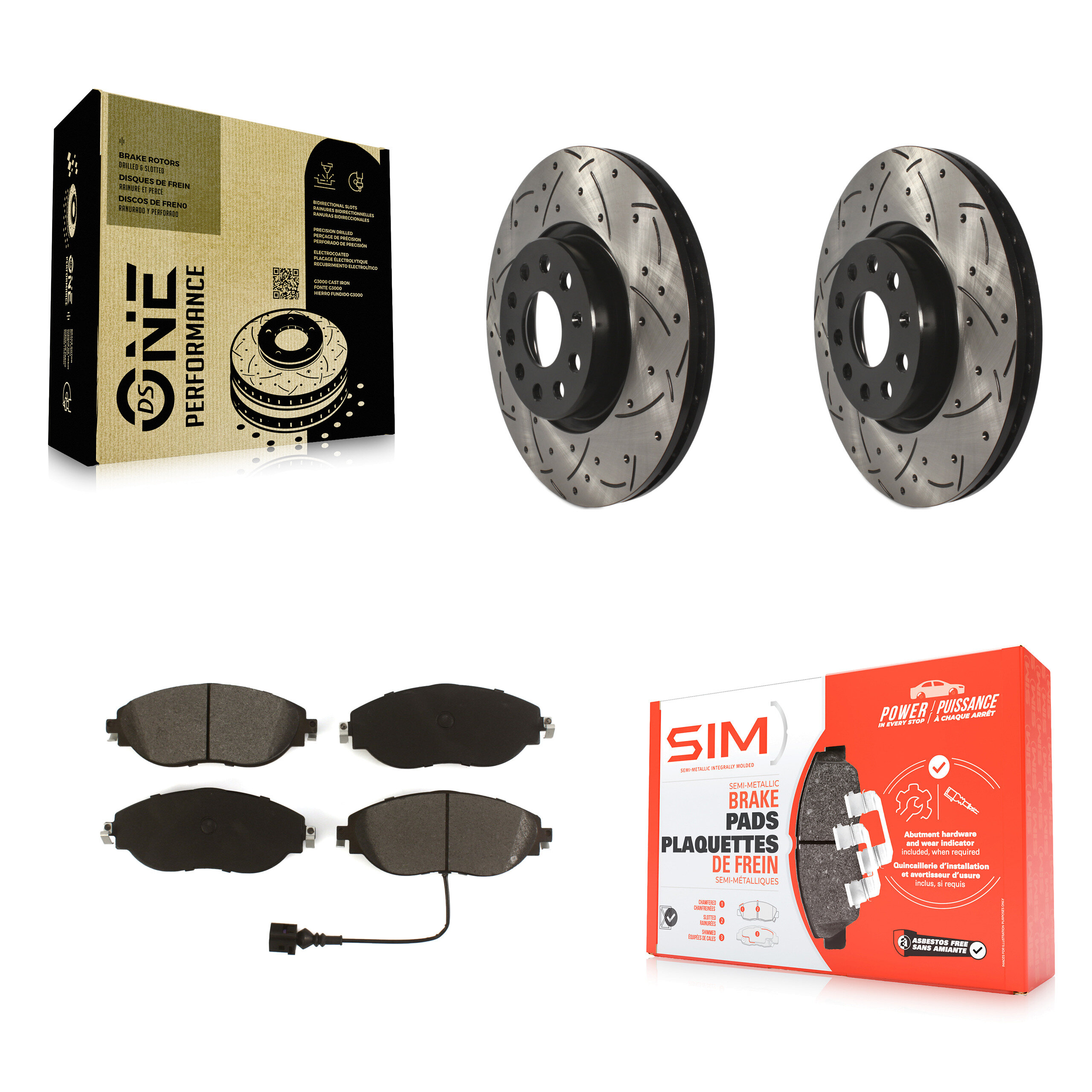 Transit Auto - KDS-100610 - Front Disc Brake Kits
