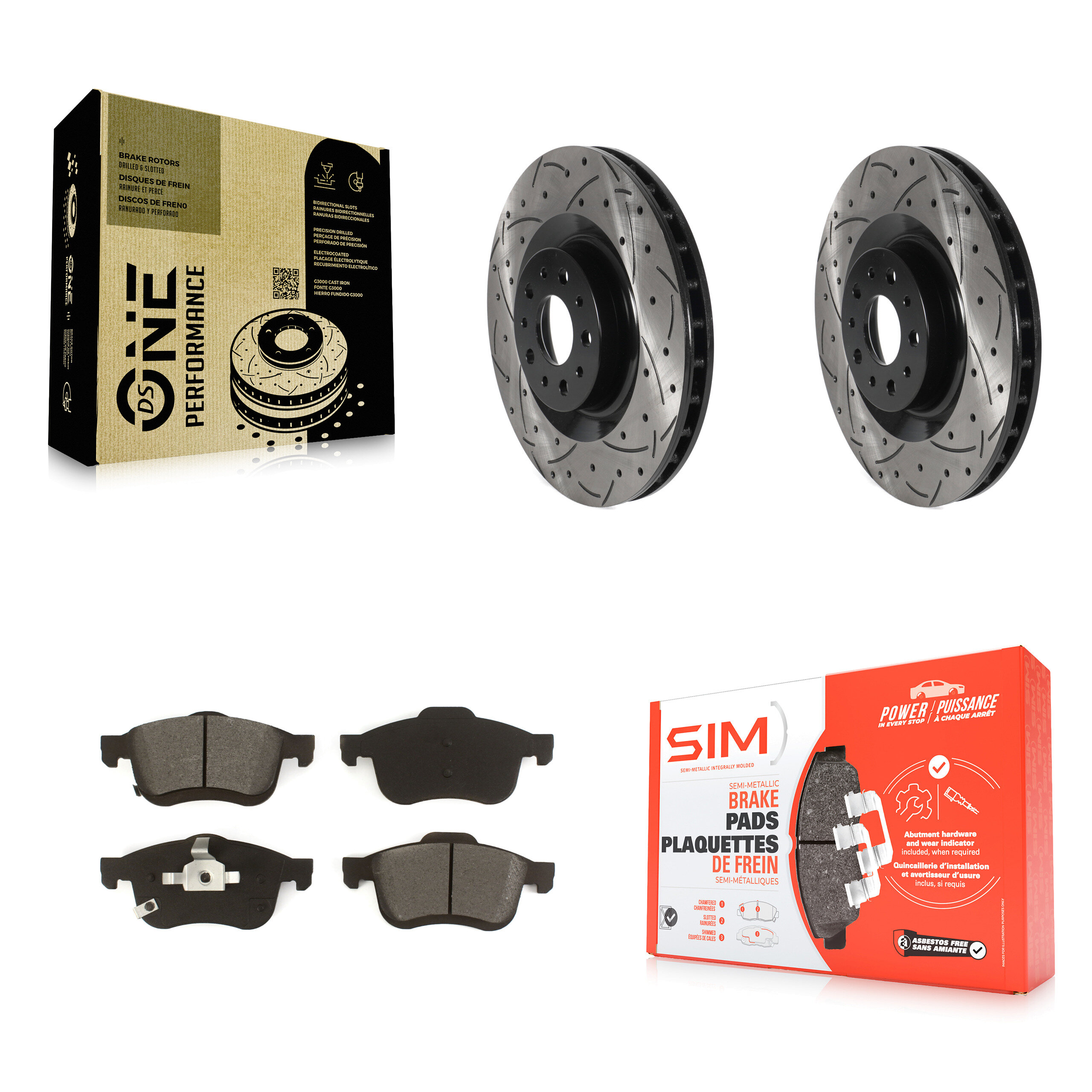Transit Auto - KDS-100668 - Front Disc Brake Kits