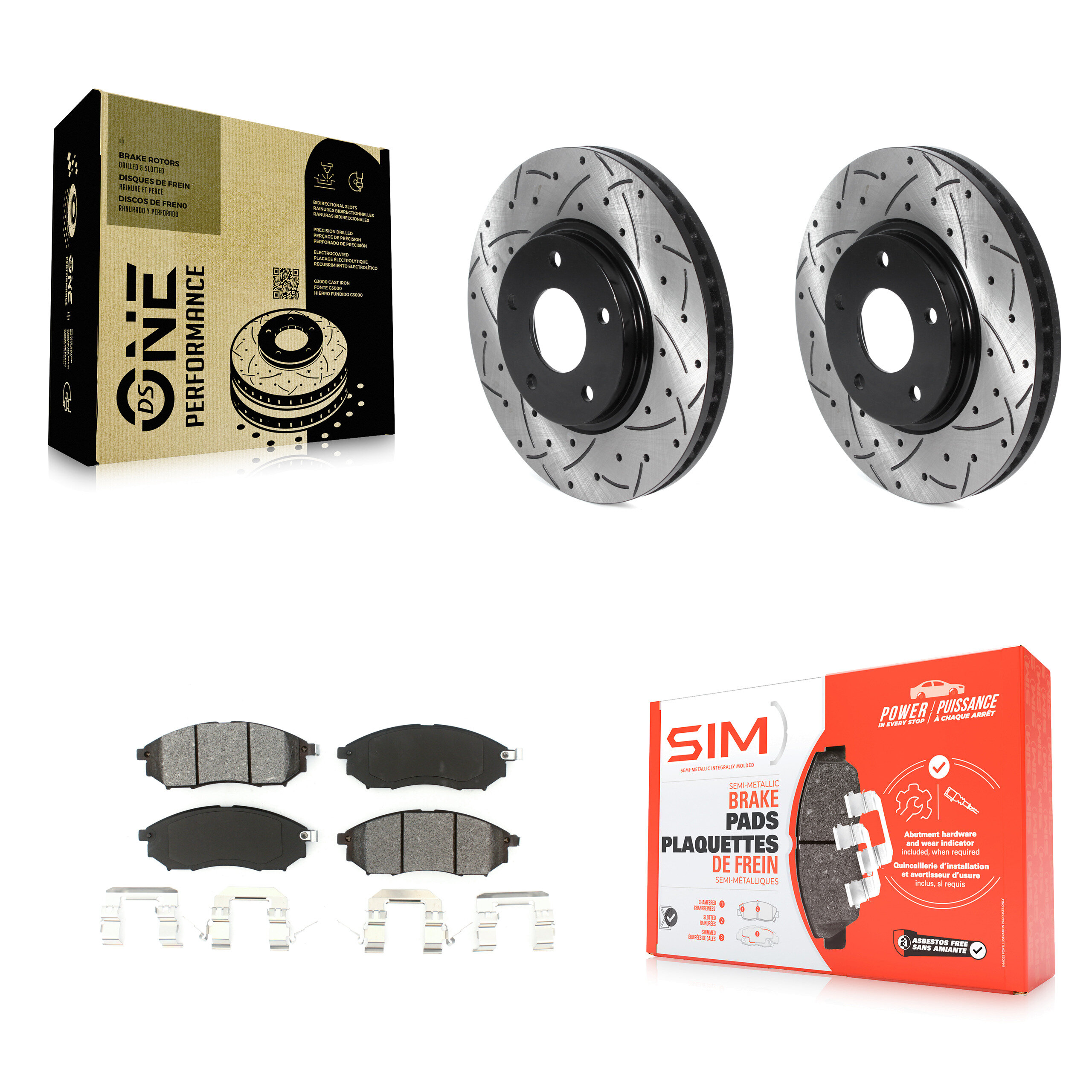 Transit Auto - KDS-100678 - Front Disc Brake Kits