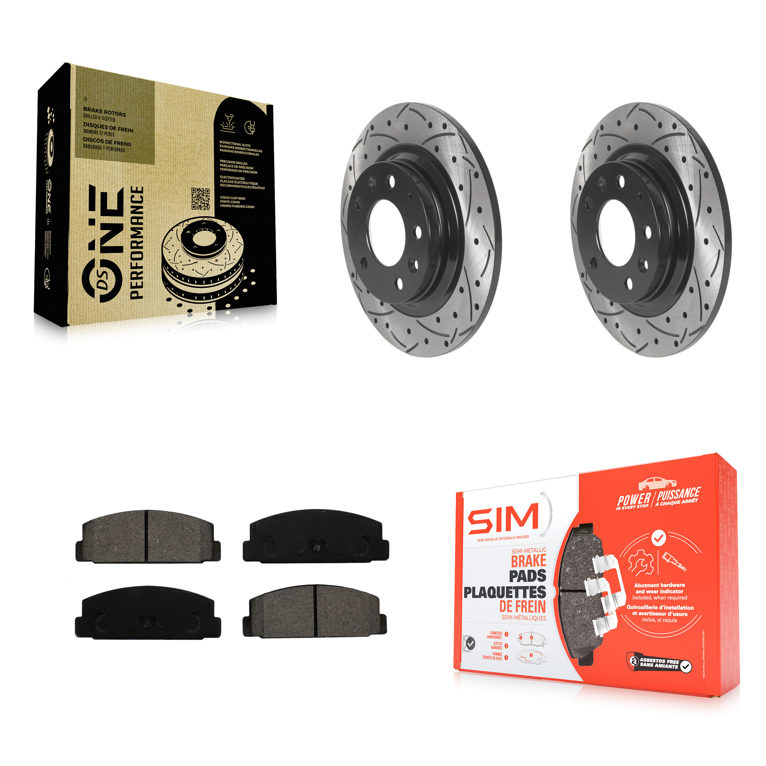 Transit Auto - KDS-100795 - Rear Disc Brake Kits