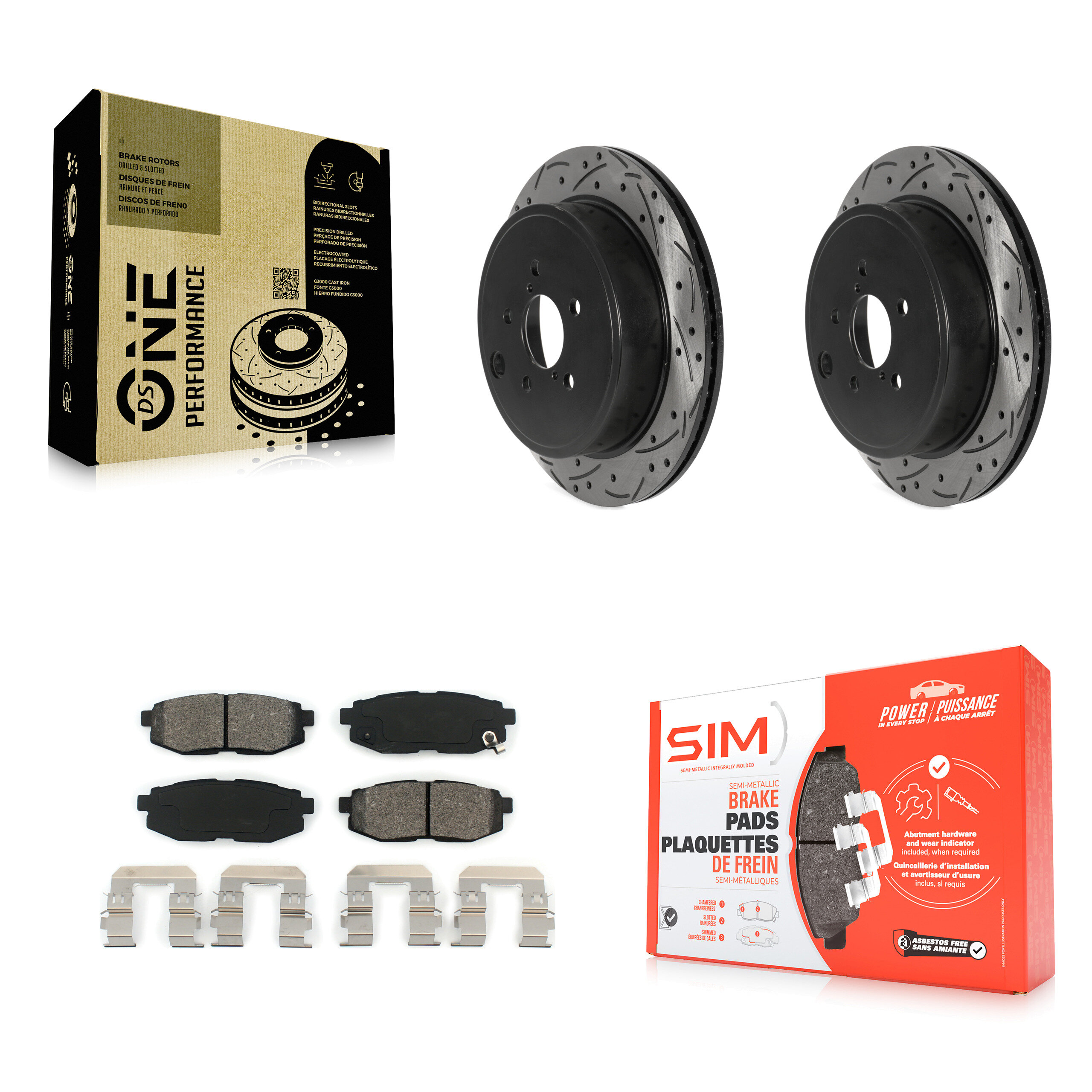 Transit Auto - KDS-100814 - Rear Disc Brake Kits