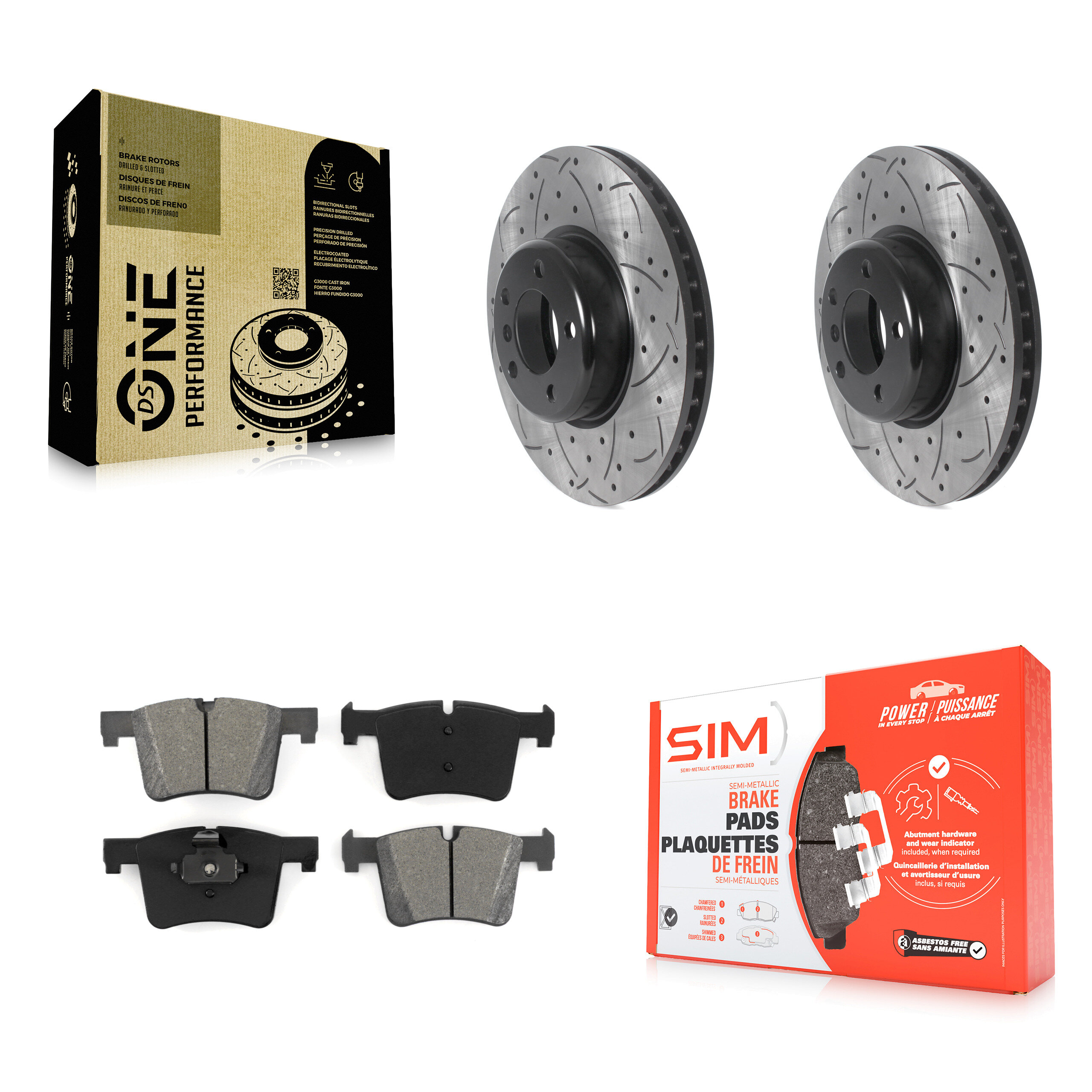 Transit Auto - KDS-100845 - Front Disc Brake Kits