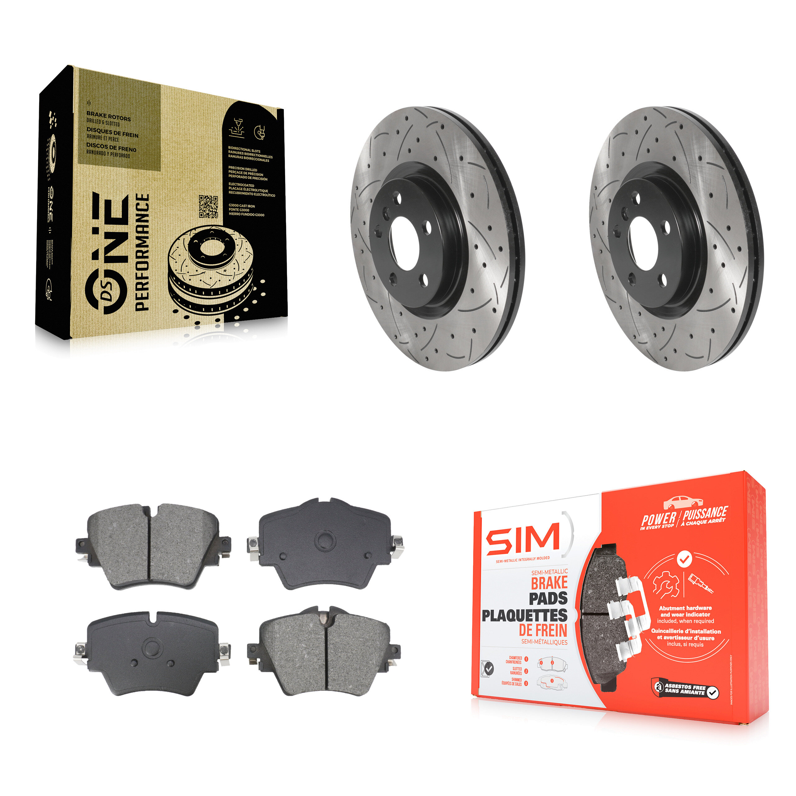 Transit Auto - KDS-101029 - Front Disc Brake Kits