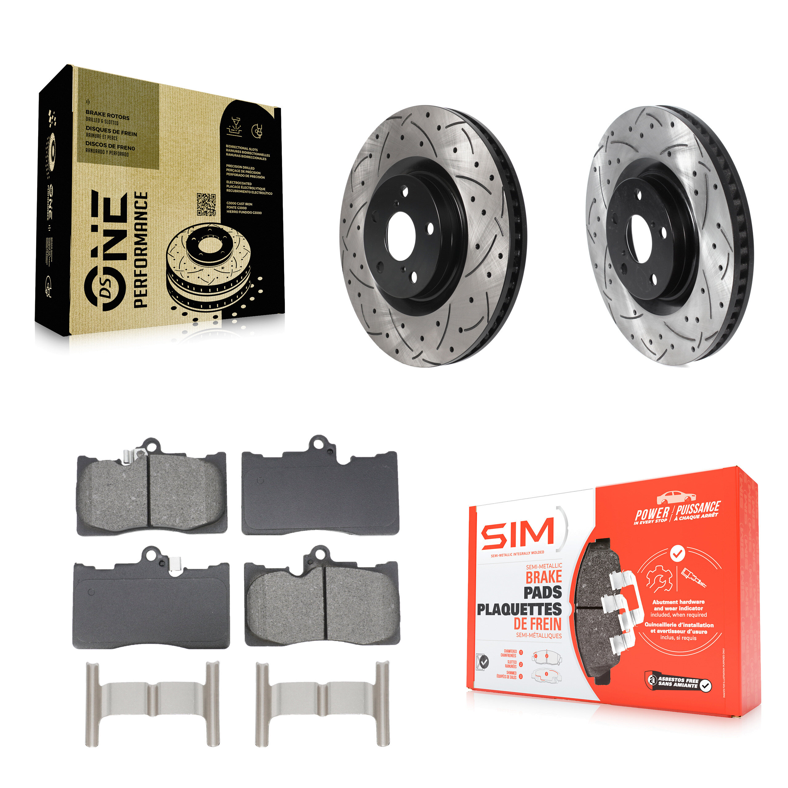Transit Auto - KDS-101092 - Front Disc Brake Kits