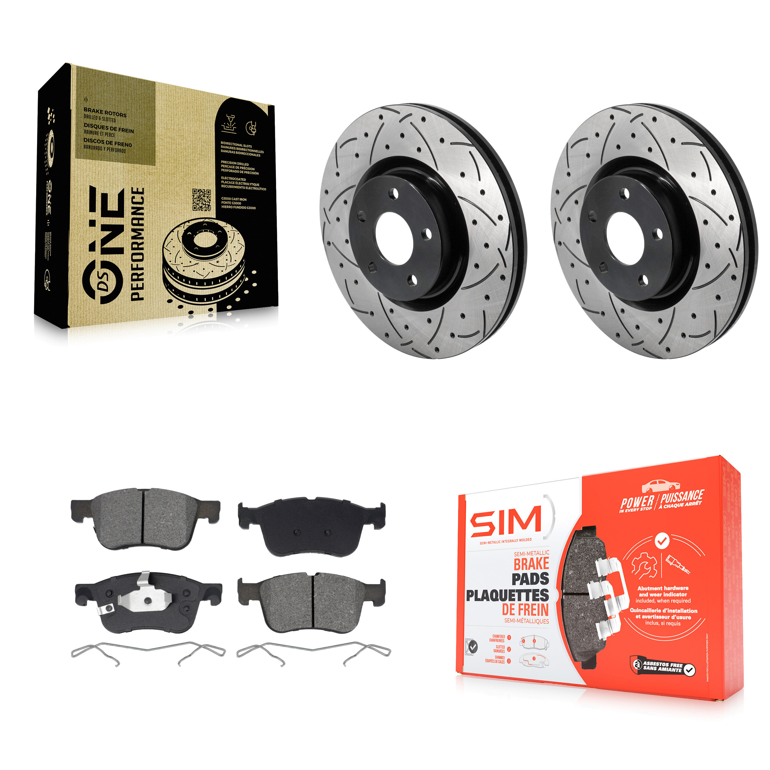 Transit Auto - KDS-101110 - Front Disc Brake Kits