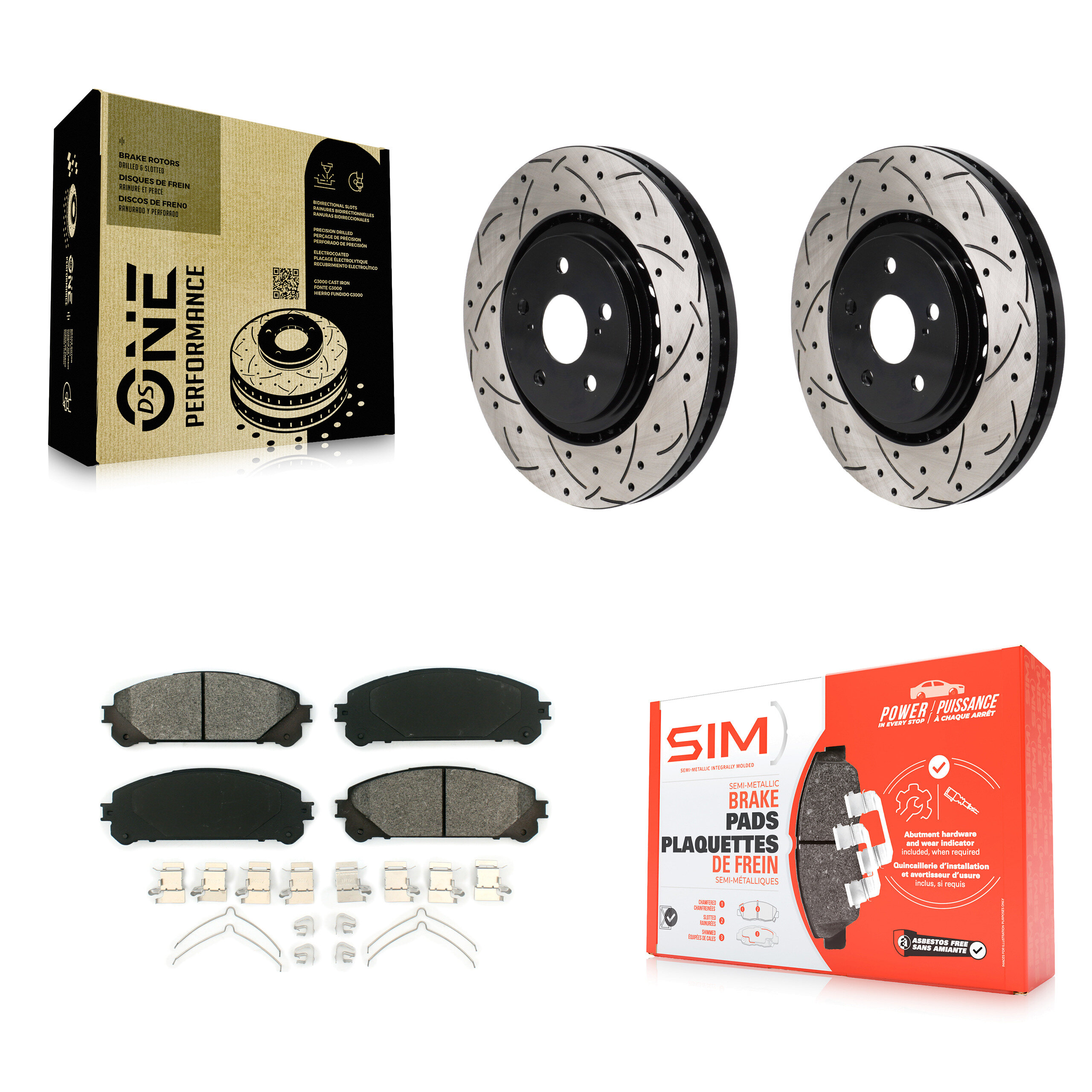 Transit Auto - KDS-101115 - Front Disc Brake Kits
