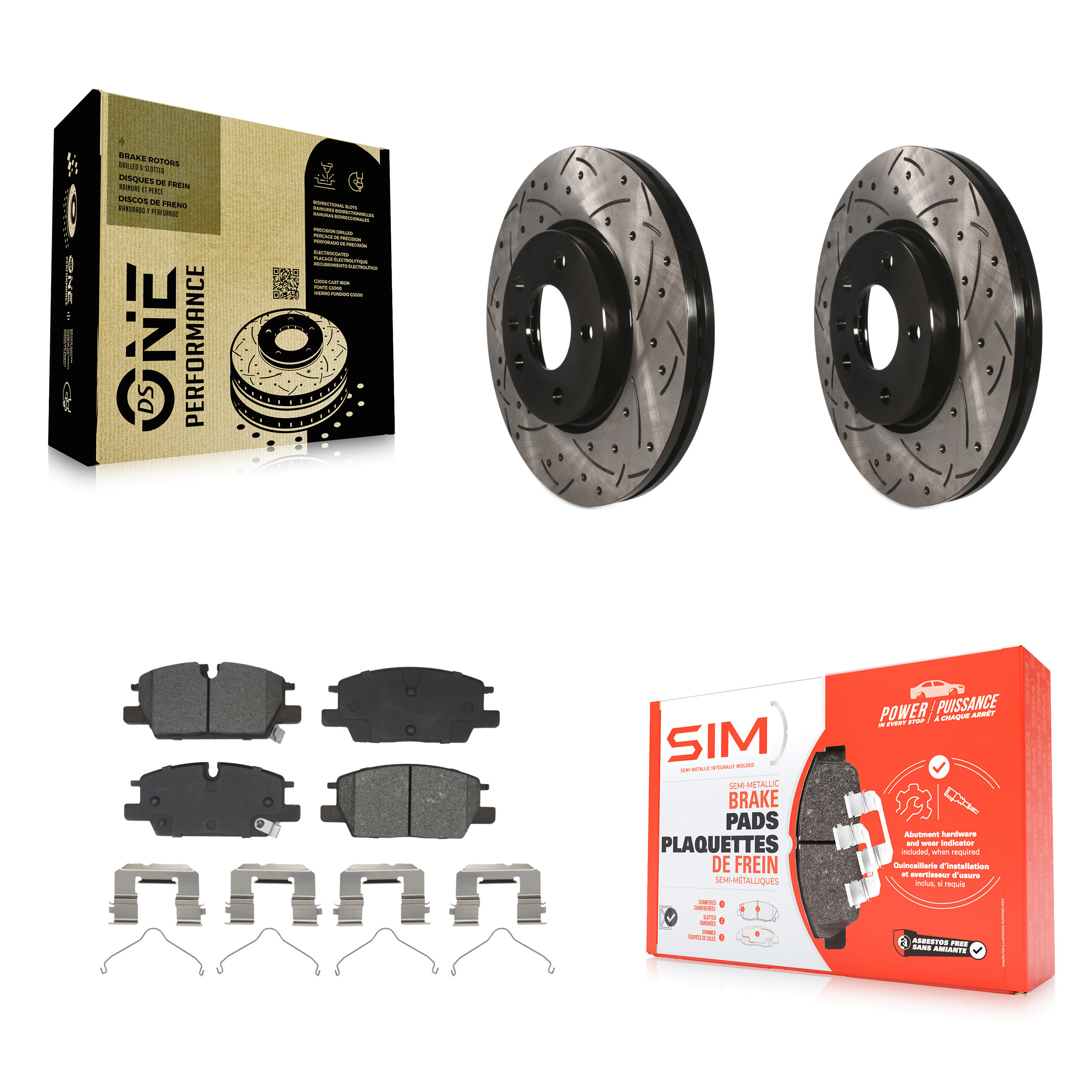 Transit Auto - KDS-101118 - Front Disc Brake Kits