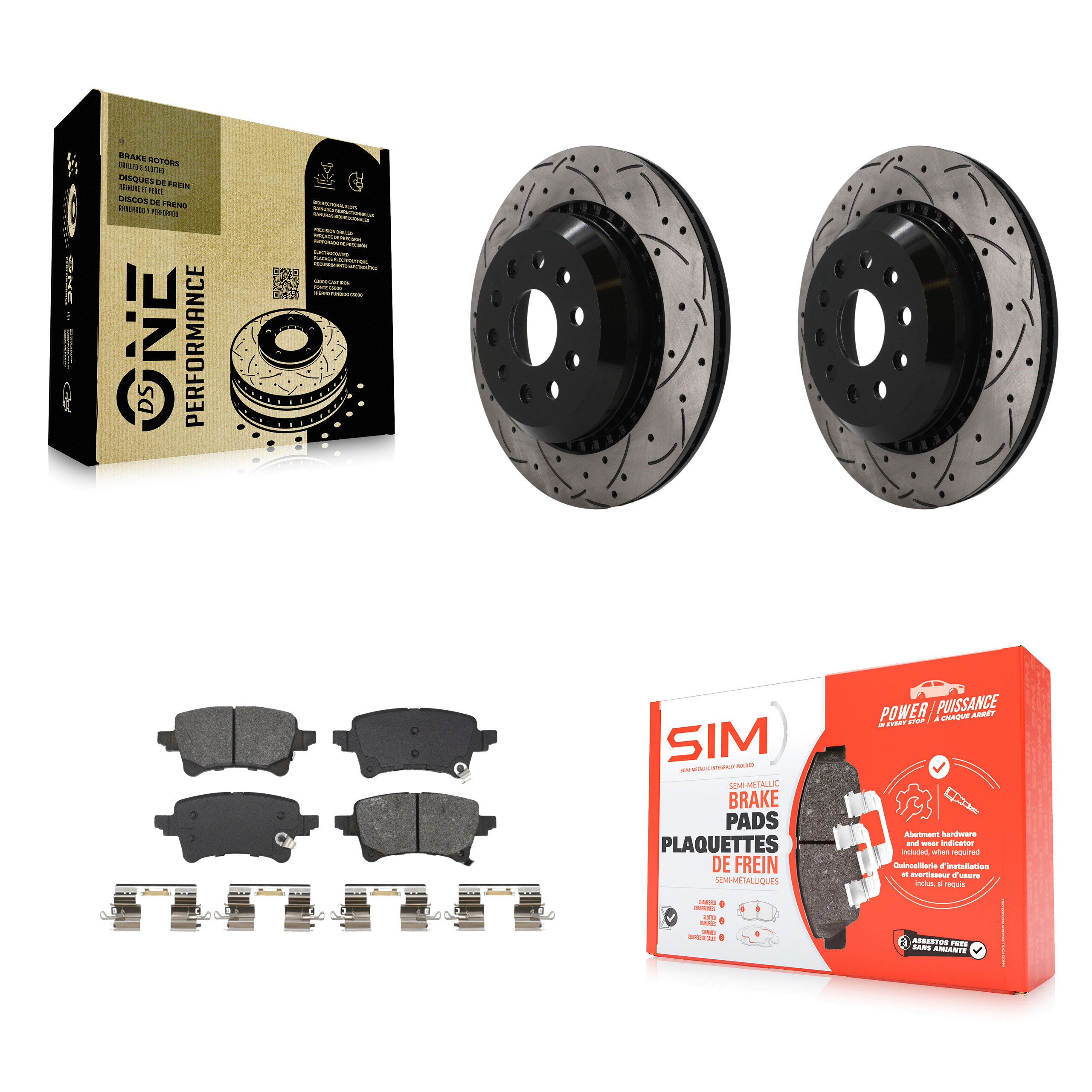 Transit Auto - KDS-101652 - Rear Disc Brake Kits