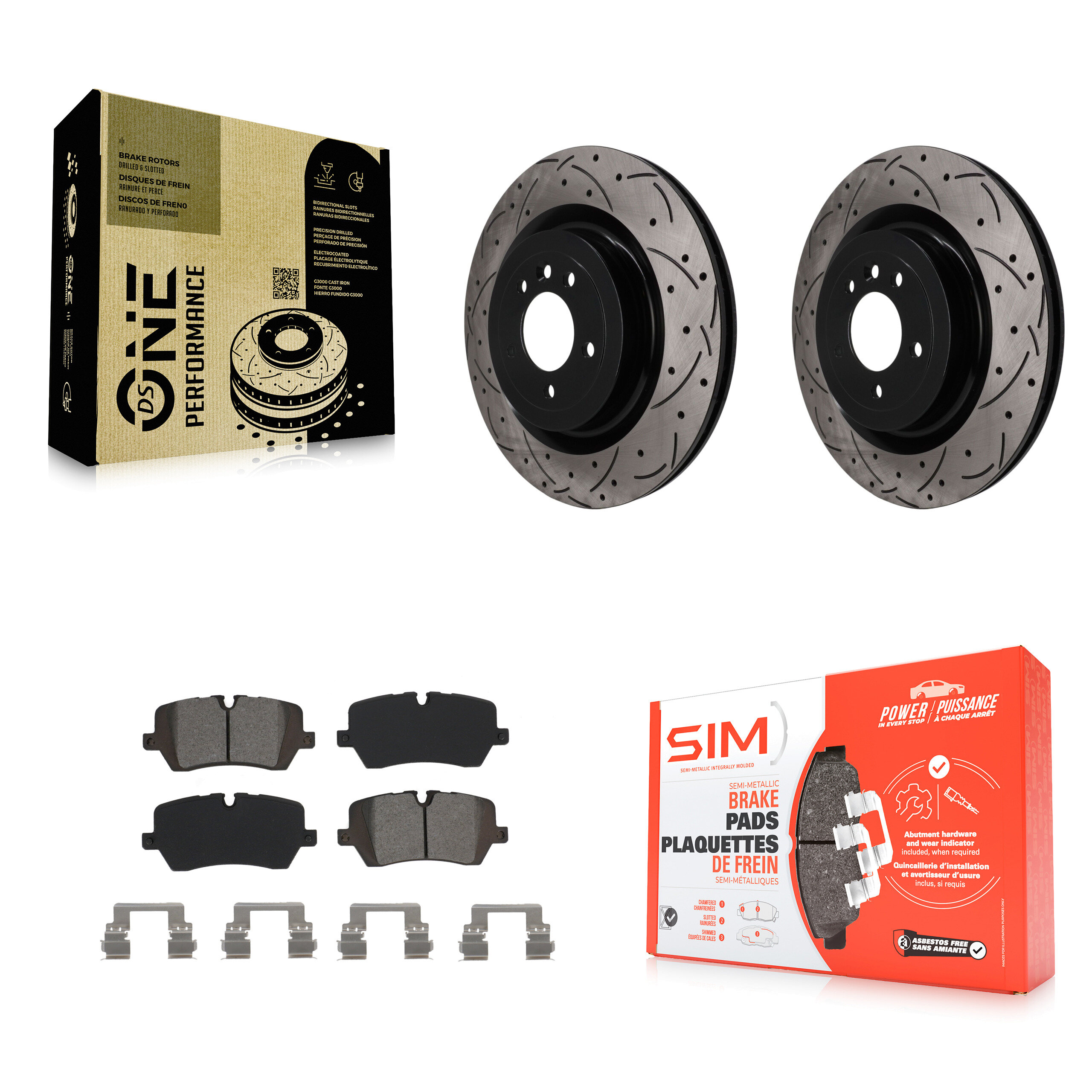 Transit Auto - KDS-101669 - Rear Disc Brake Kits