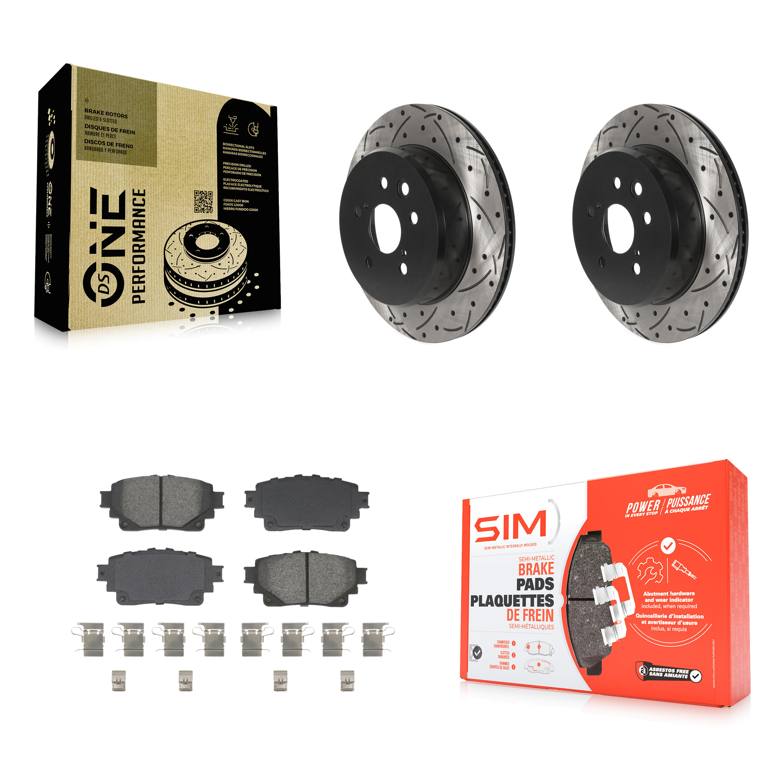 Transit Auto - KDS-101694 - Rear Disc Brake Kits