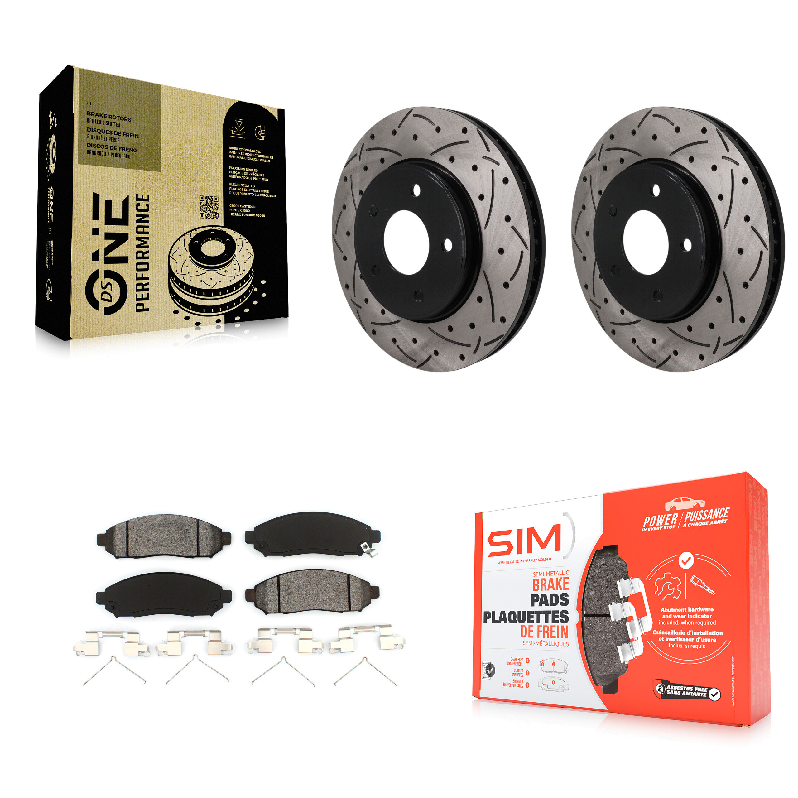 Transit Auto - KDS-101709 - Front Disc Brake Kits