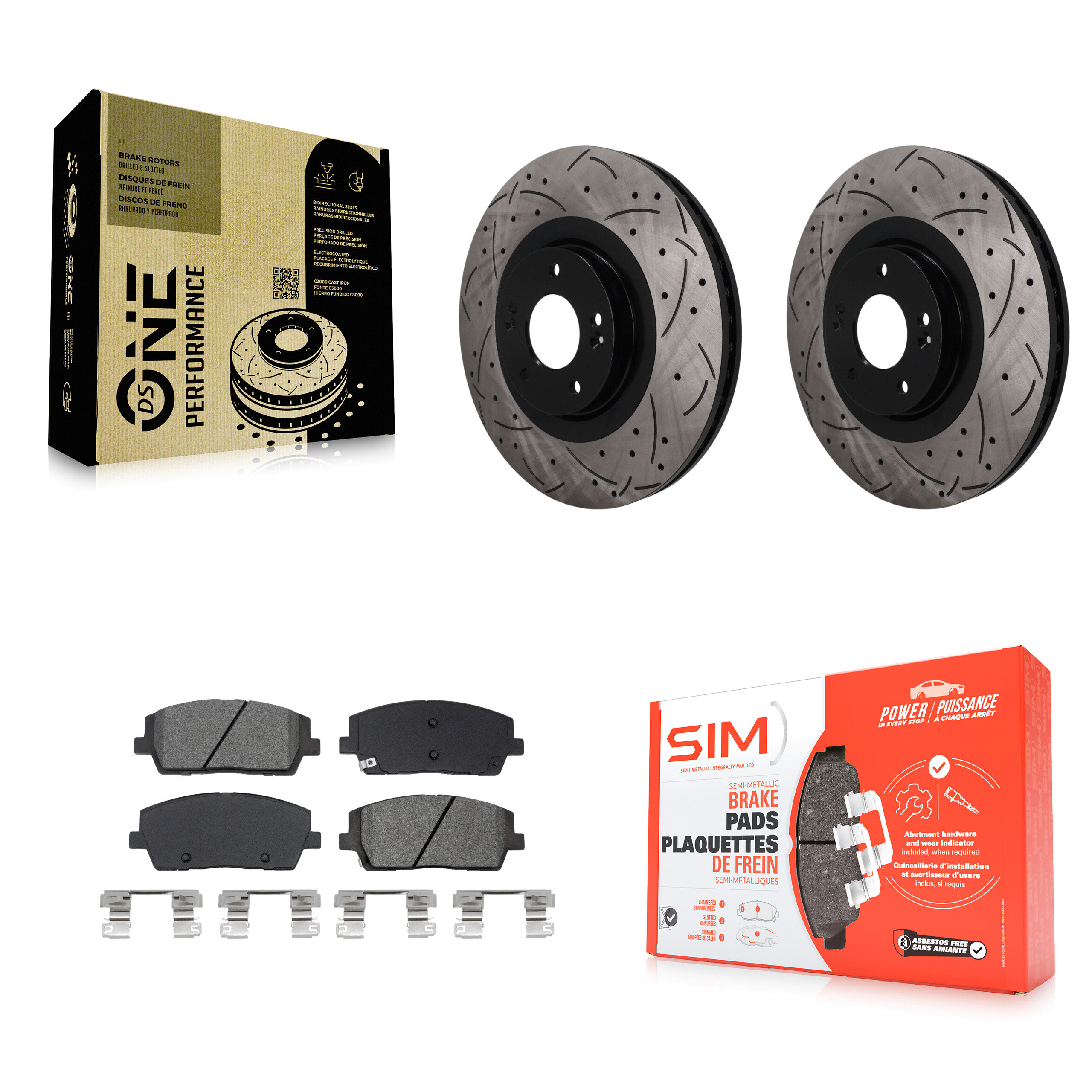 Transit Auto - KDS-101720 - Front Disc Brake Kits