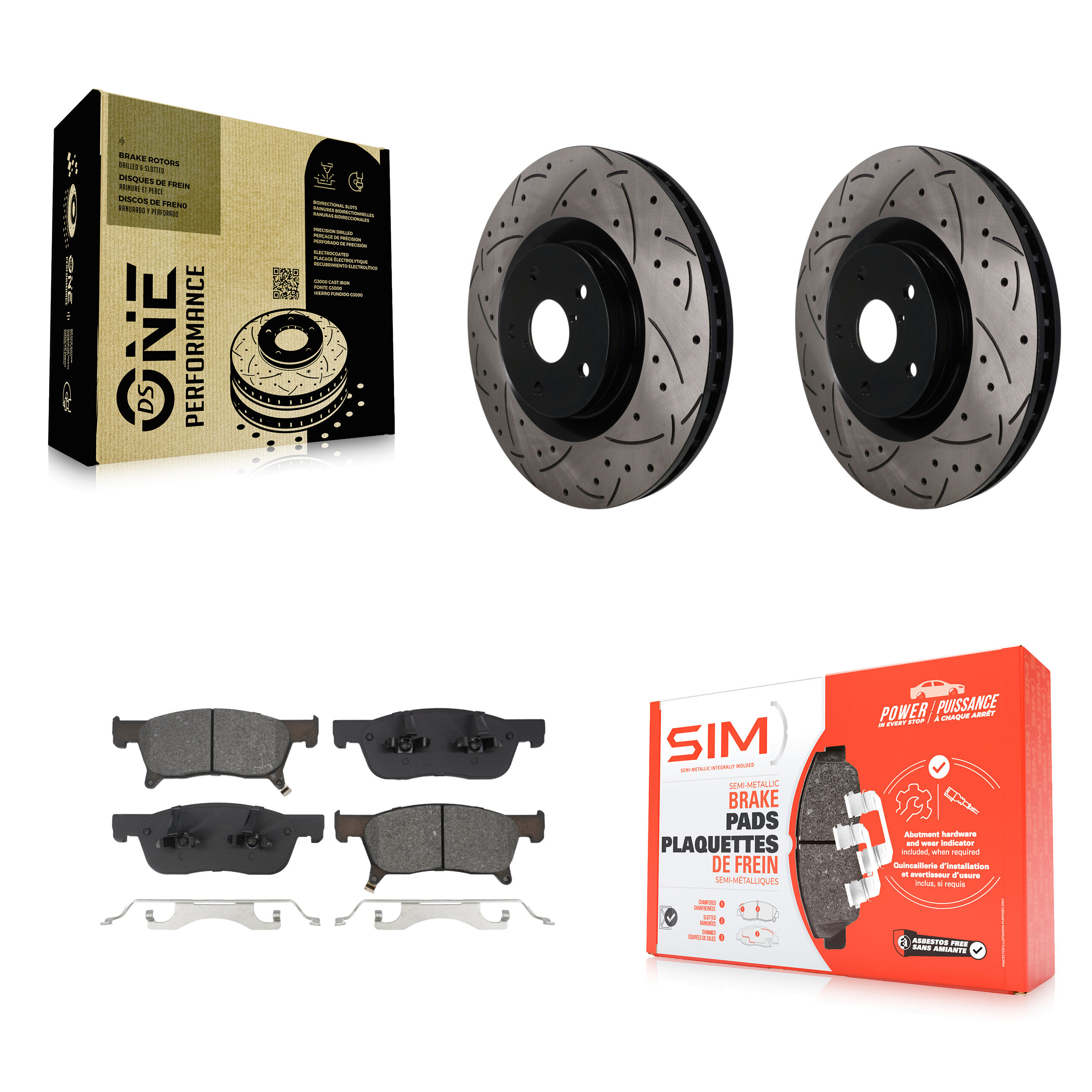Transit Auto - KDS-101734 - Front Disc Brake Kits