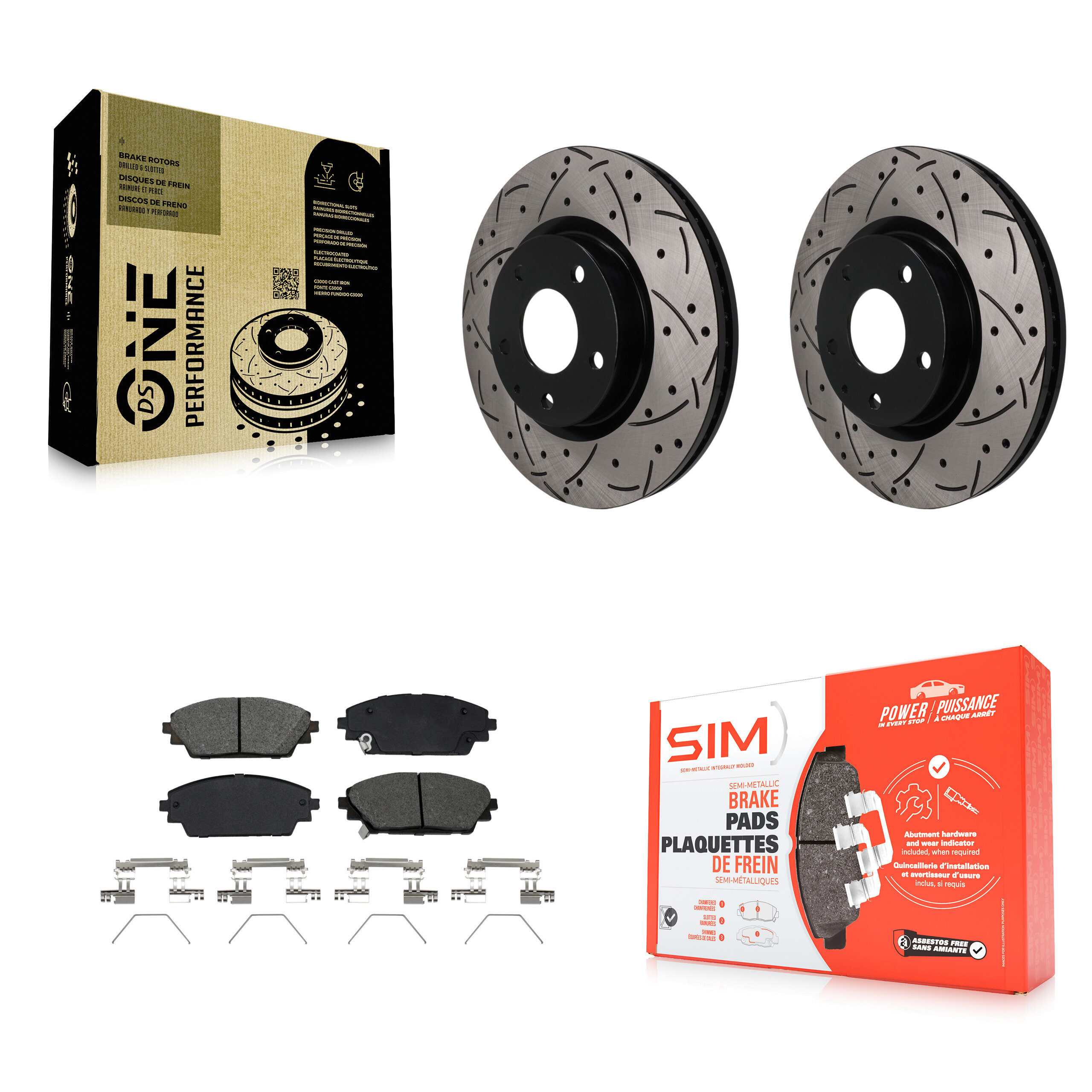 Transit Auto - KDS-101735 - Front Disc Brake Kits