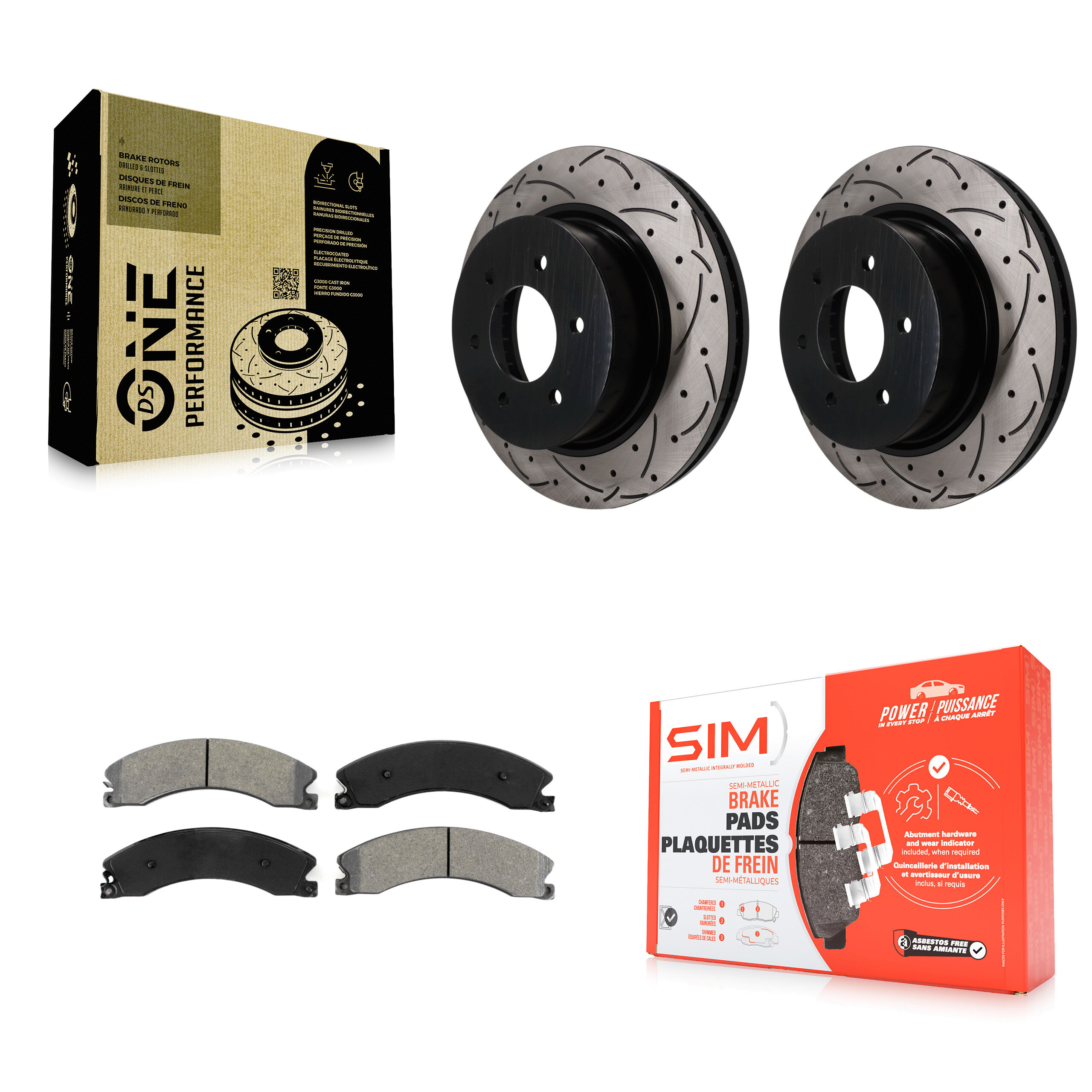 Transit Auto - KDS-101748 - Front Disc Brake Kits