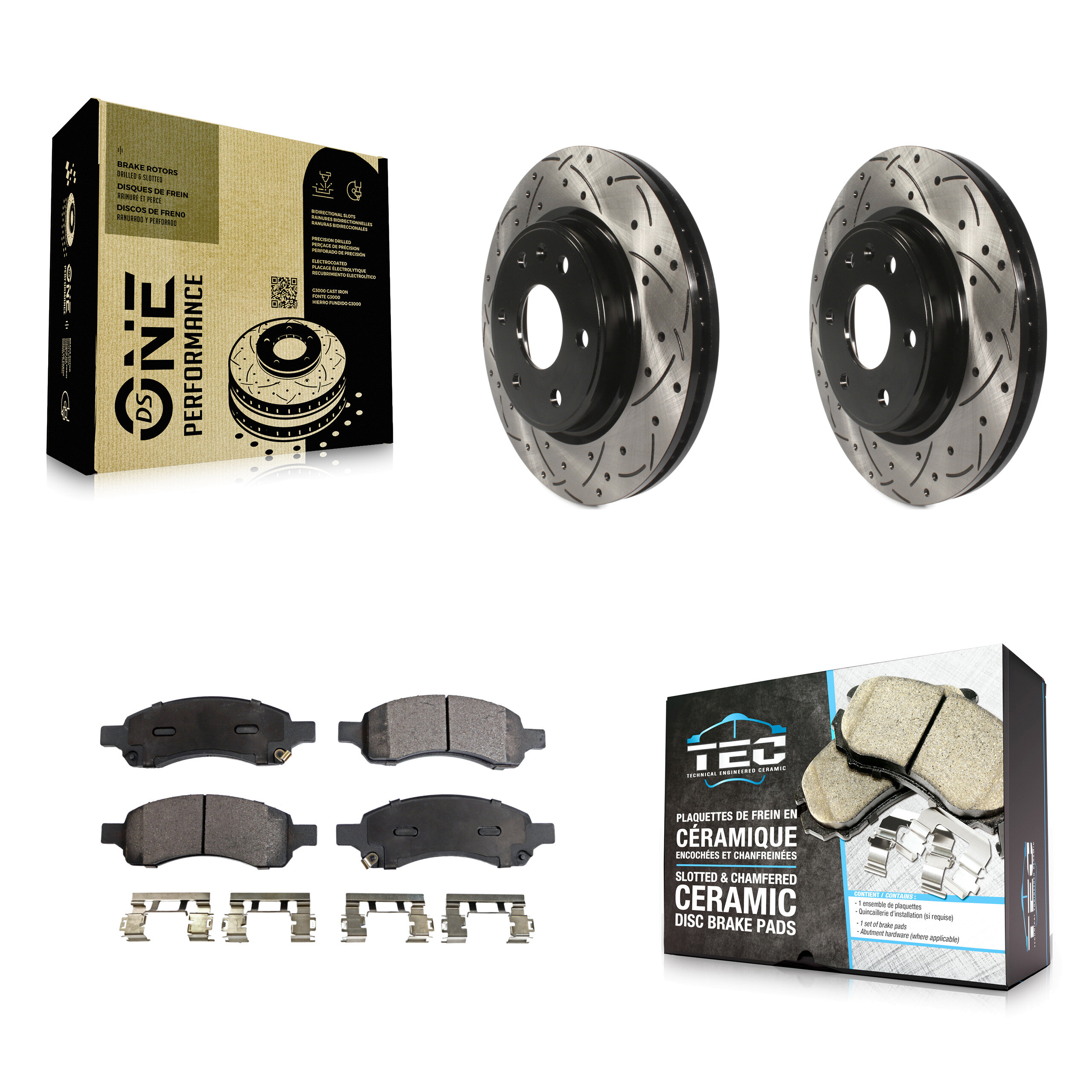 Transit Auto - KDT-100005 - Front Disc Brake Kits