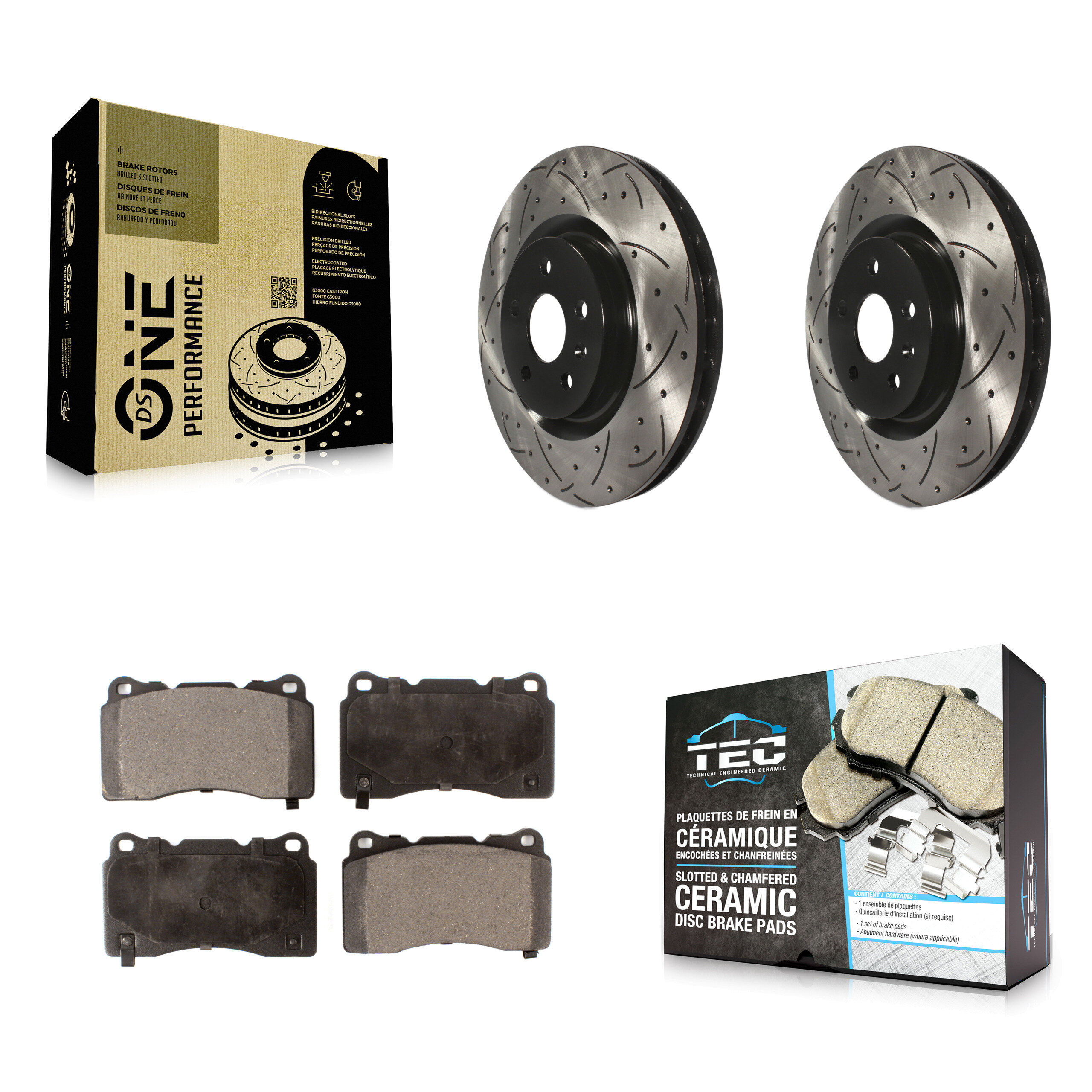 Transit Auto - KDT-100008 - Front Disc Brake Kits
