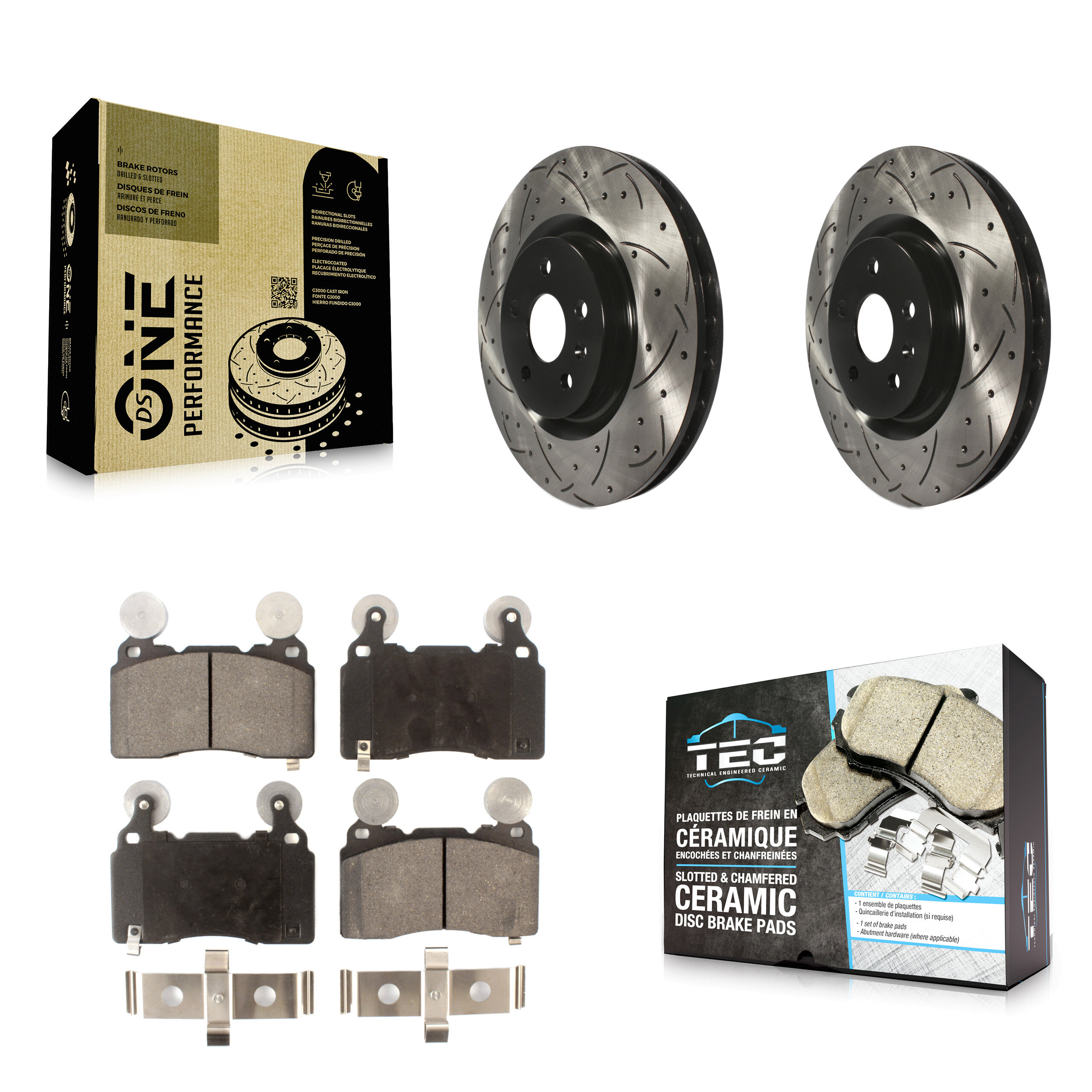 Transit Auto - KDT-100010 - Front Disc Brake Kits